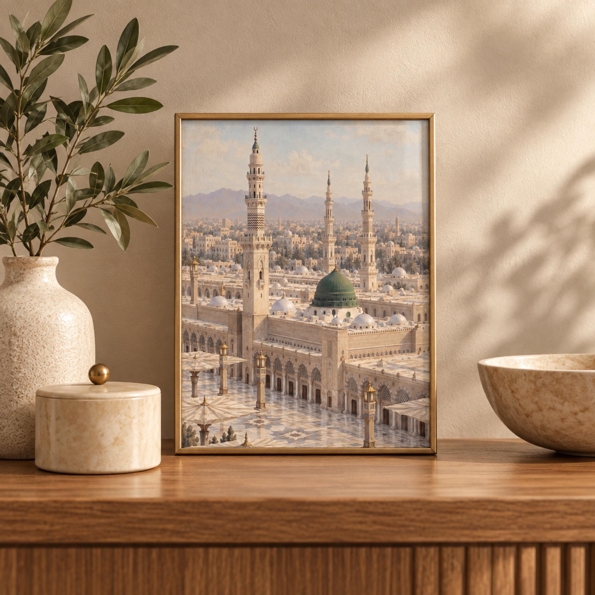 Medina Mosque & Mountain Horizon — image 5