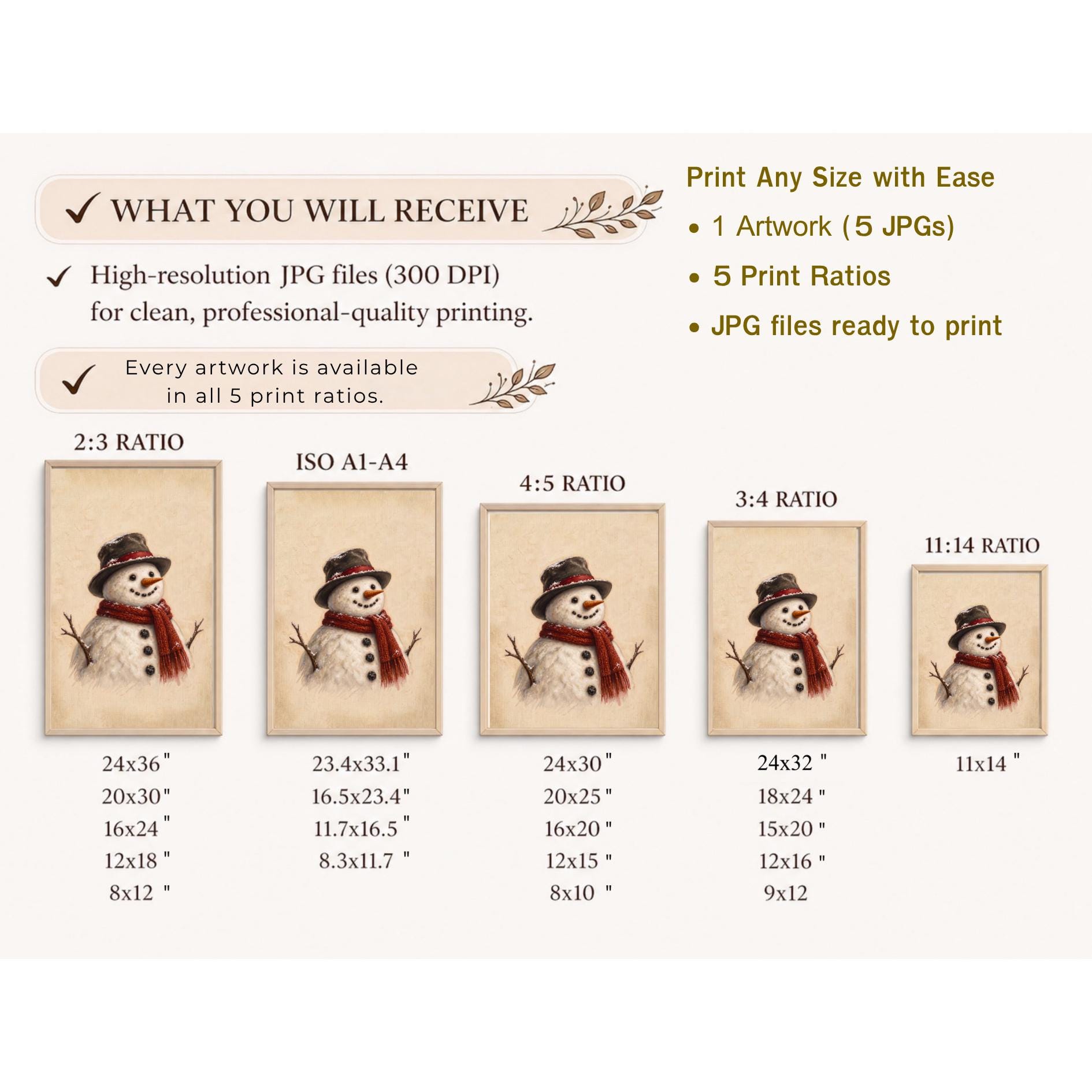 Snowman in a Red Scarf — image 9