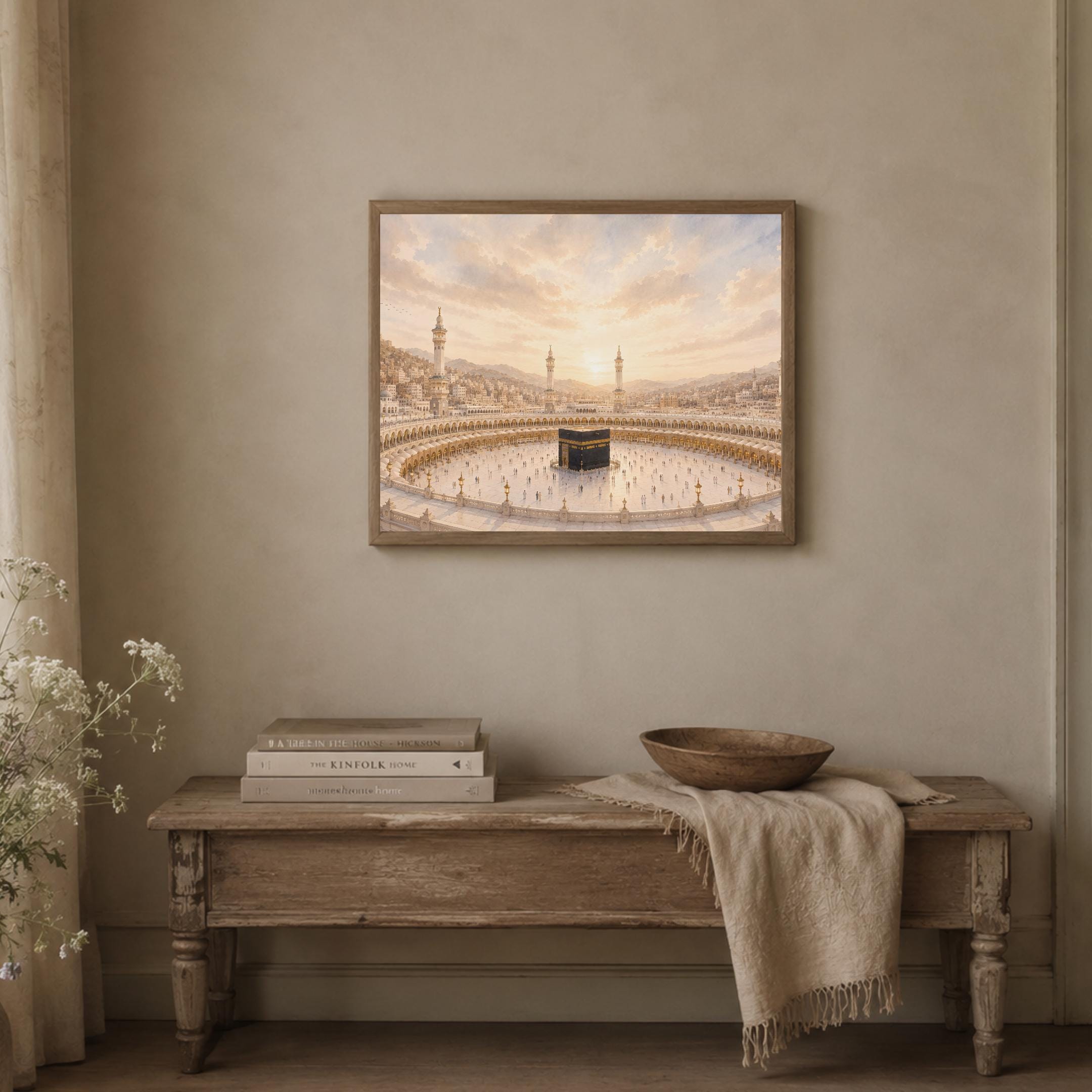 Kaaba Wall Art | Islamic Art Prints | Mecca Mosque Inspired Printable Digital Download — image 5
