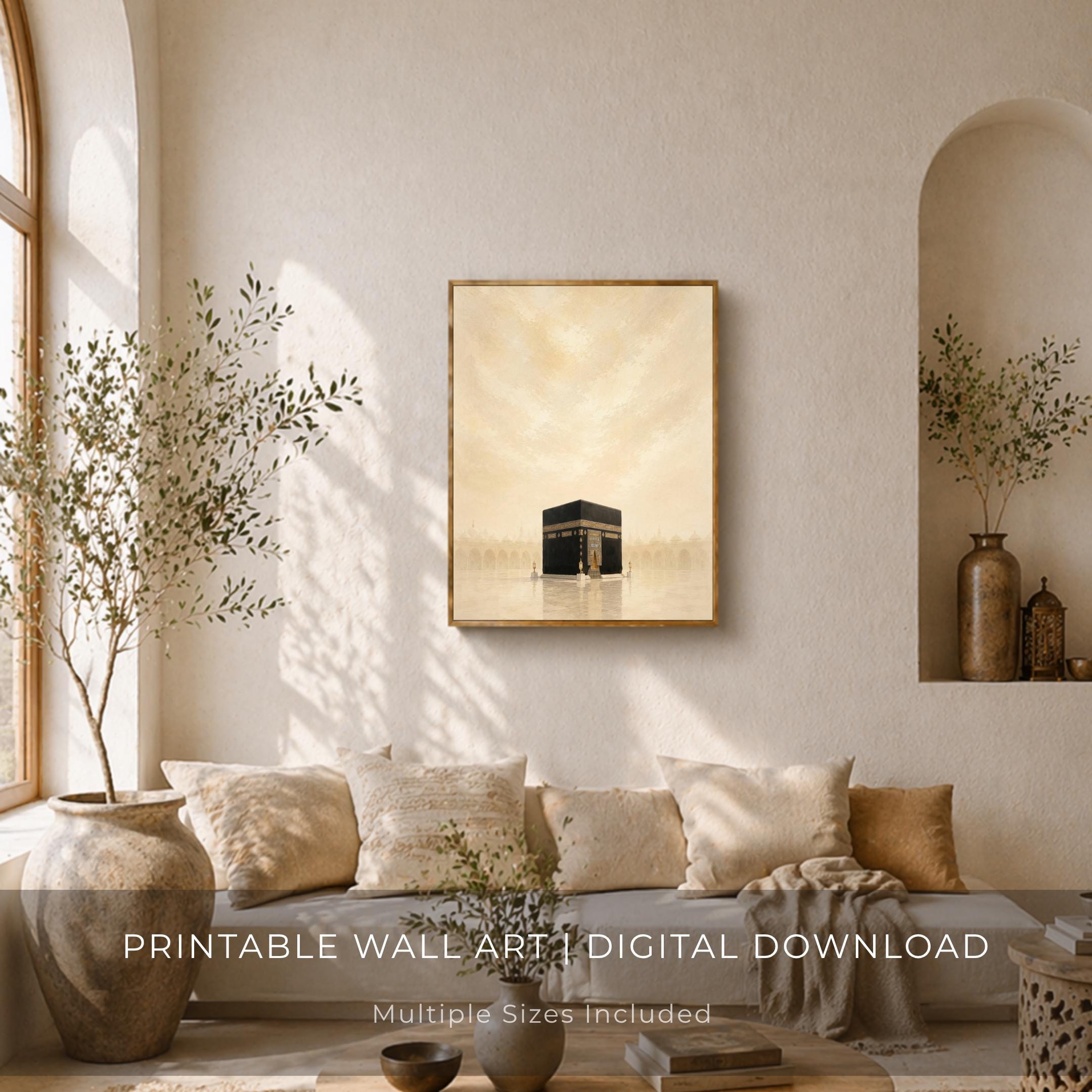 The Kaaba in Soft Golden Light — image 7