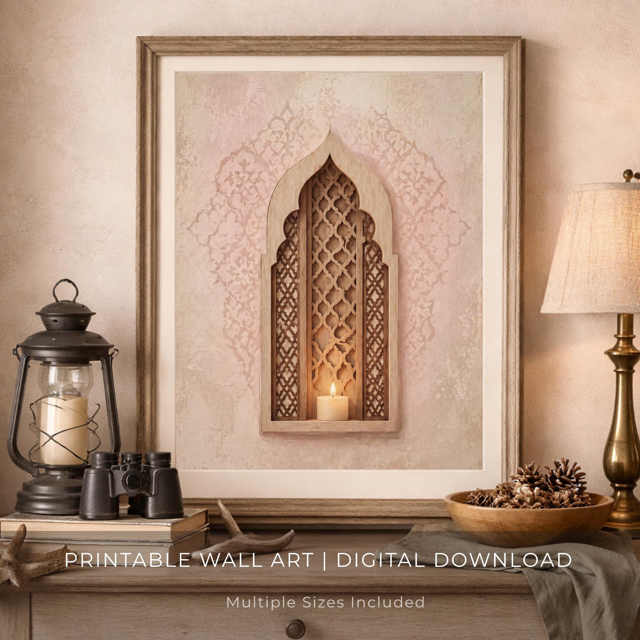 Candle within an Ornamental Niche — image 8