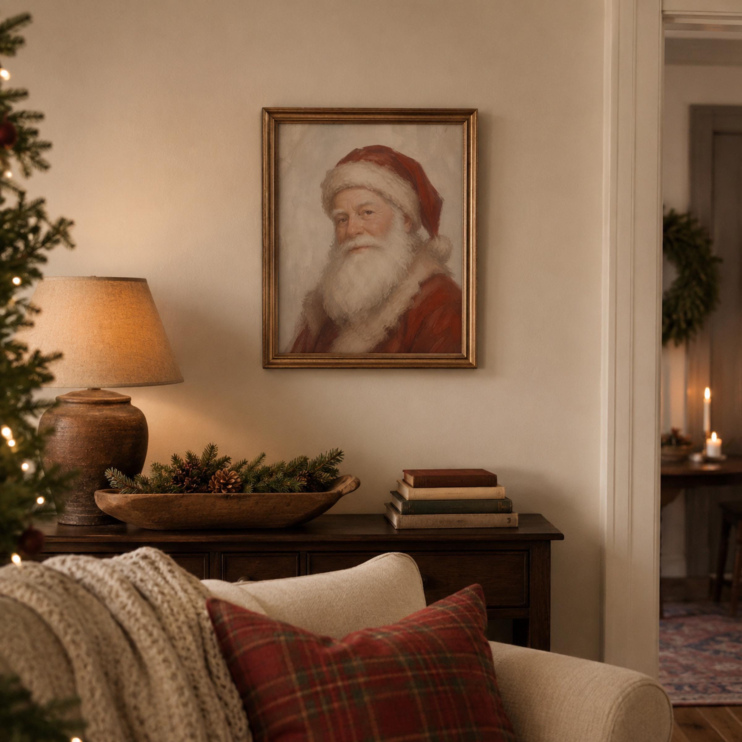 Father Christmas in Warm Neutral Light — image 3