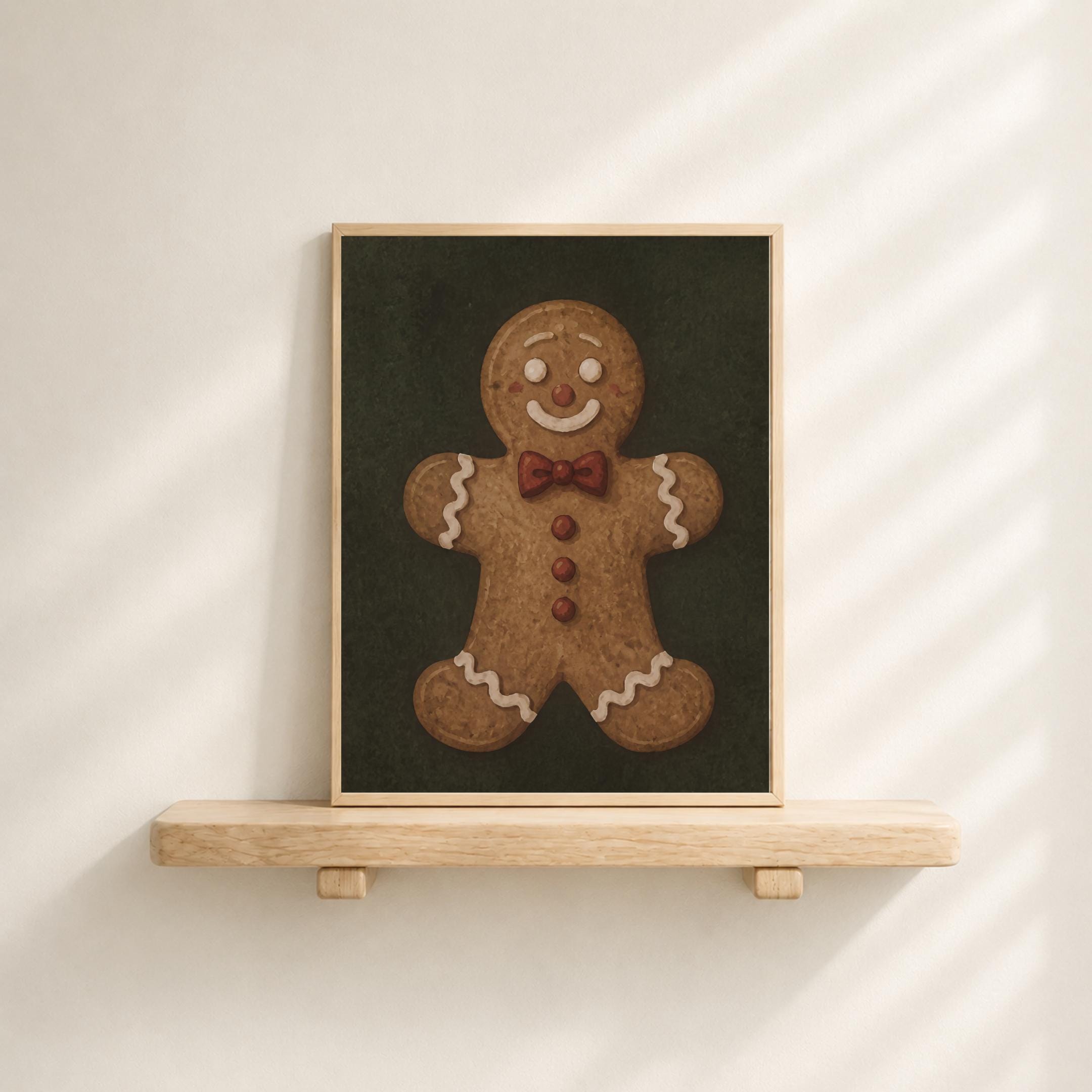 Smiling Gingerbread Christmas Cookie — image 7