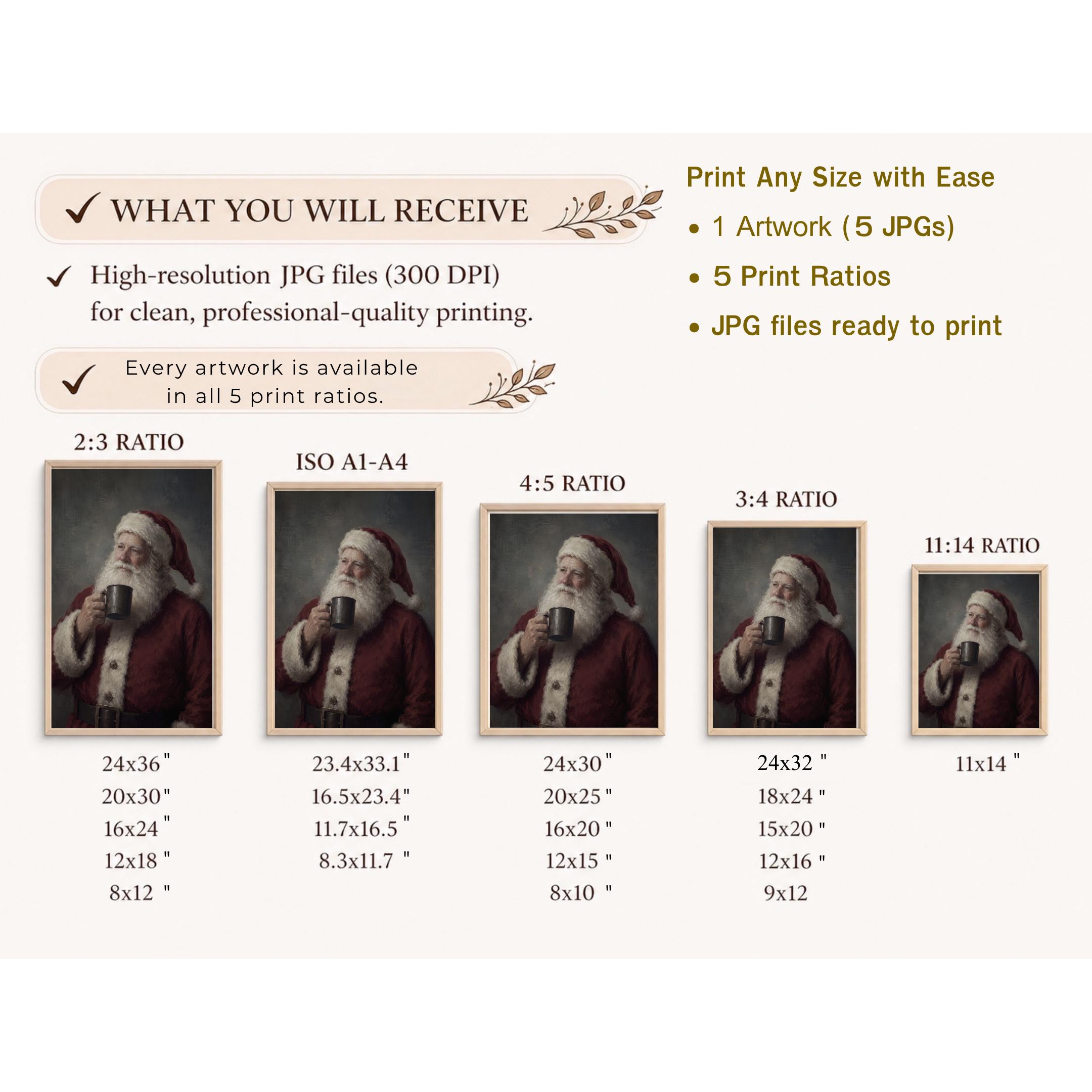 Santa’s Quiet Coffee Moment — image 9