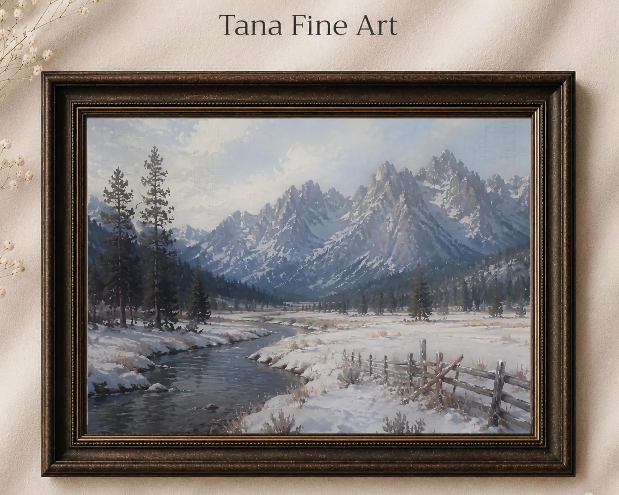 Sawtooth-Inspired River beneath Jagged Peaks — image 2