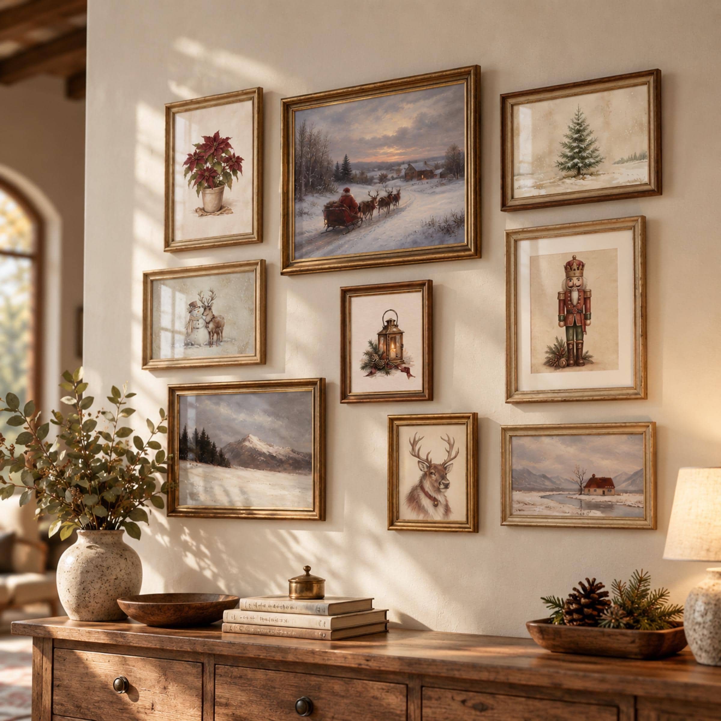 Rustic Christmas Keepsakes — Set of 9 — image 7