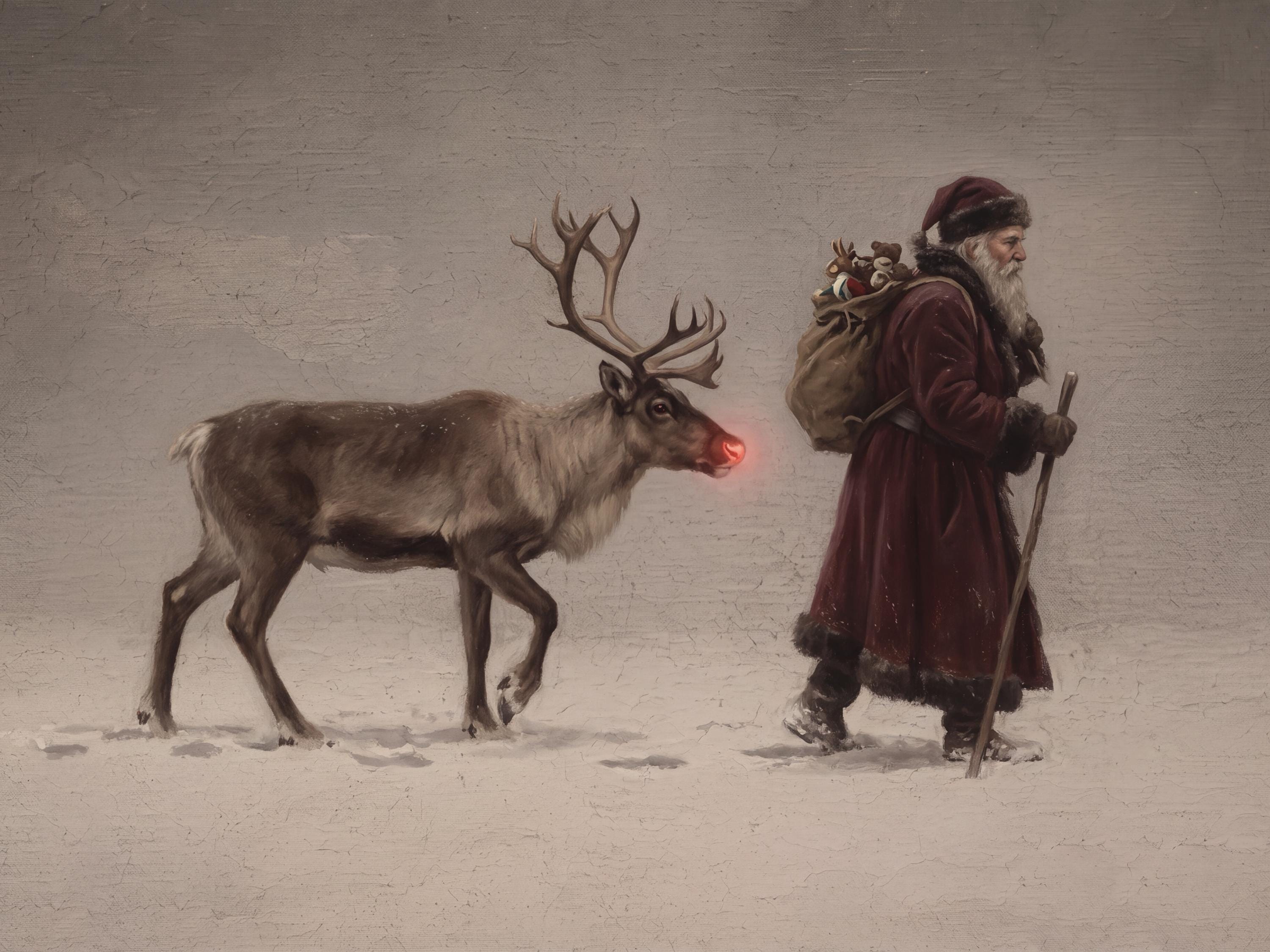 Santa & His Red-Nosed Companion — image 6