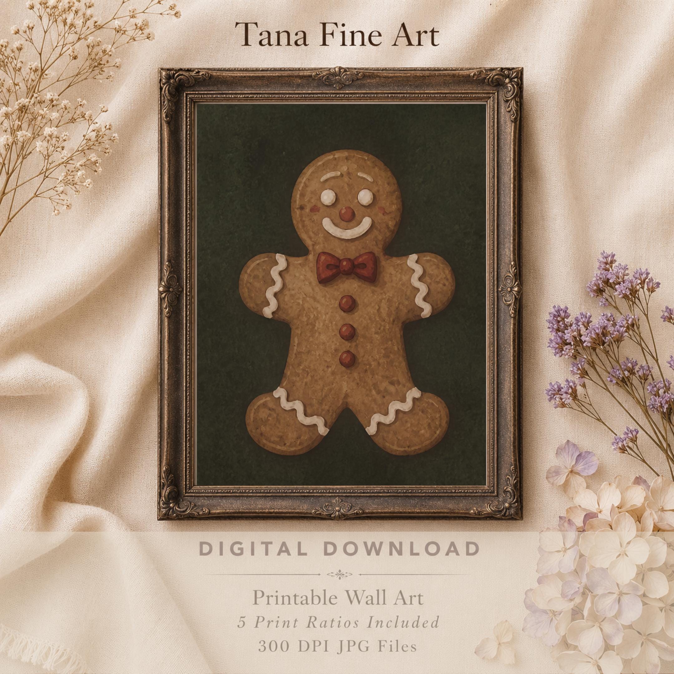 Smiling Gingerbread Christmas Cookie — image 6