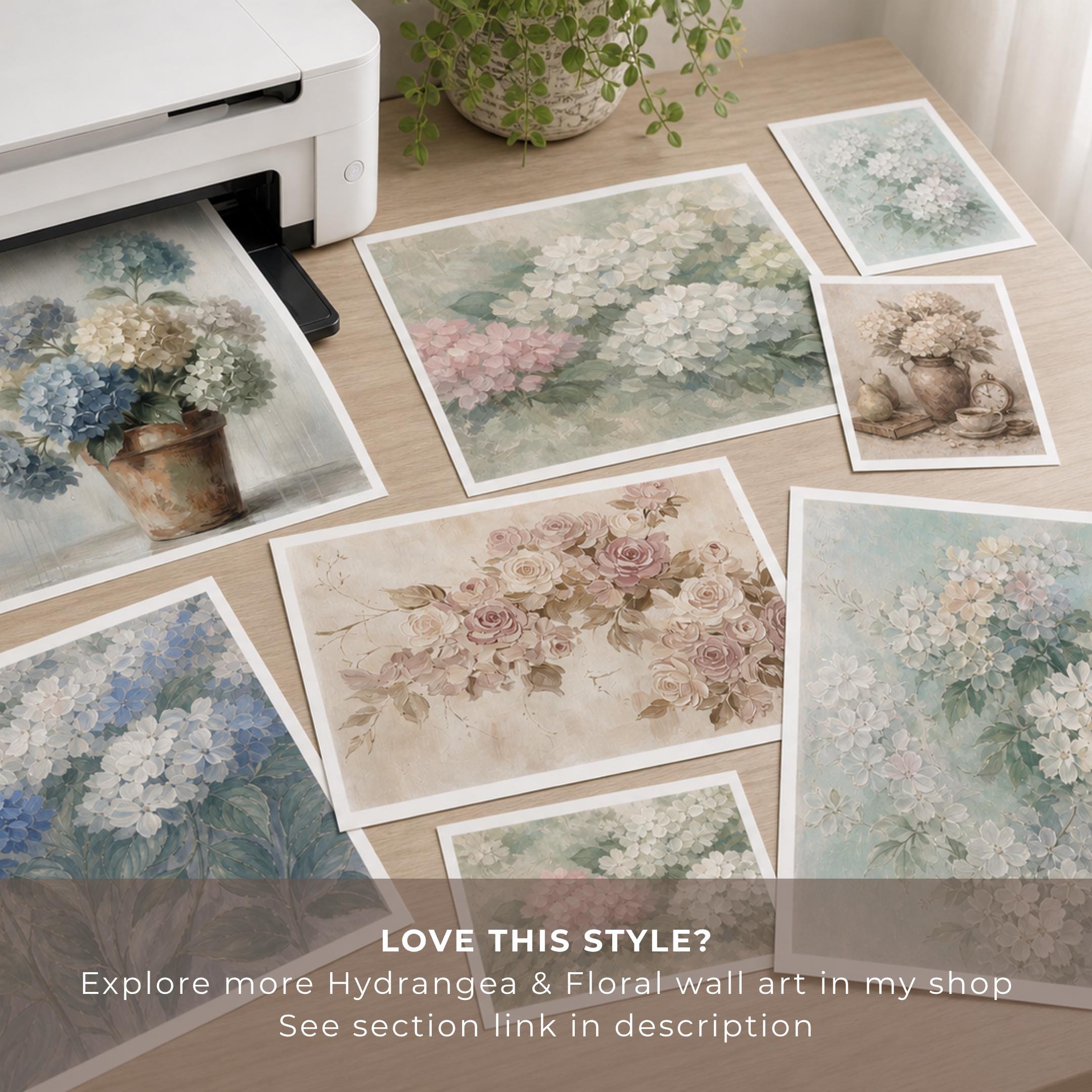 Cottage Window View Wall Art, Garden Floral Landscape, Vintage Painting Farmhouse Decor (Digital Download) — image 10