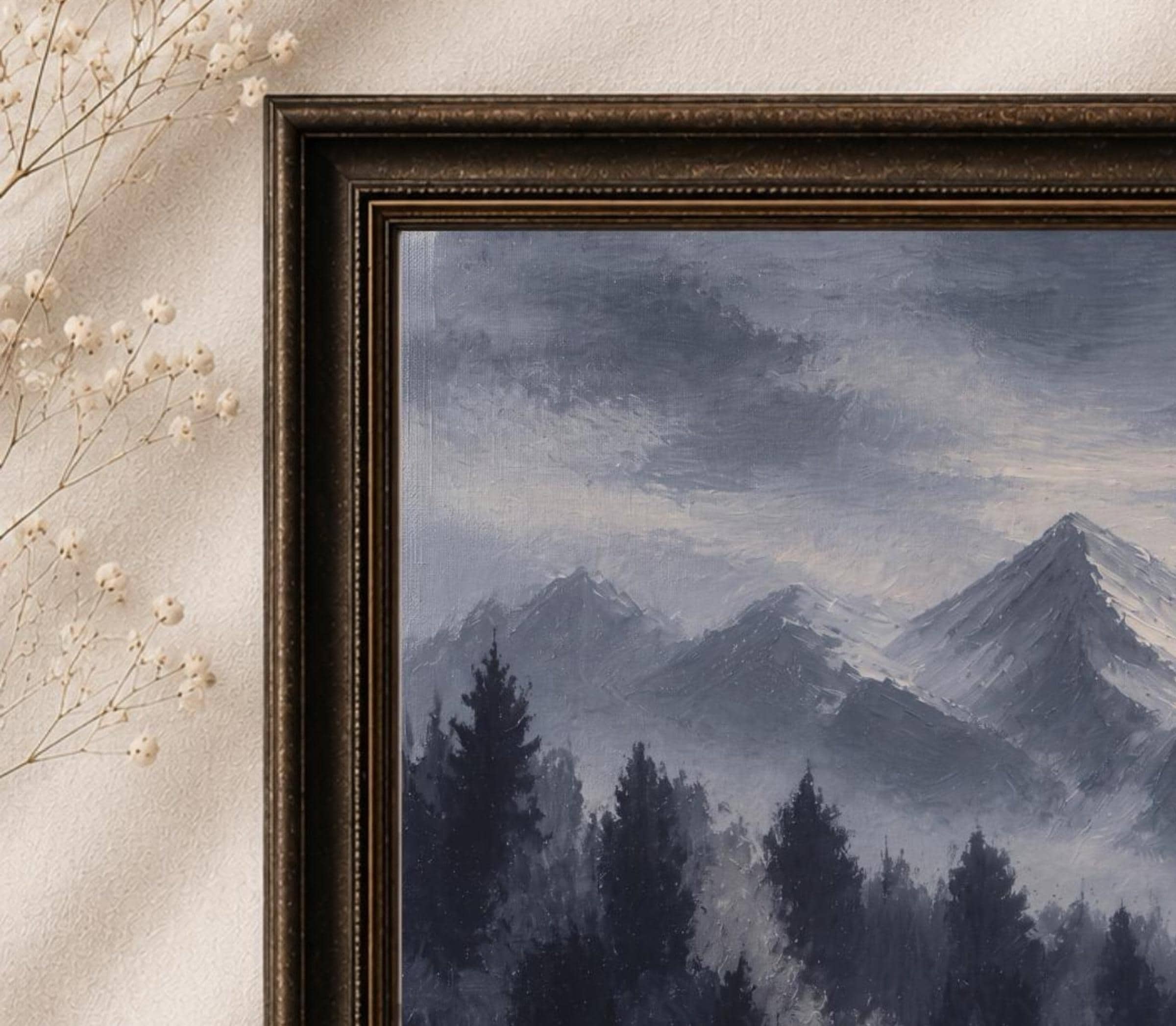 Blue Mountain Peaks above the Pines — image 2