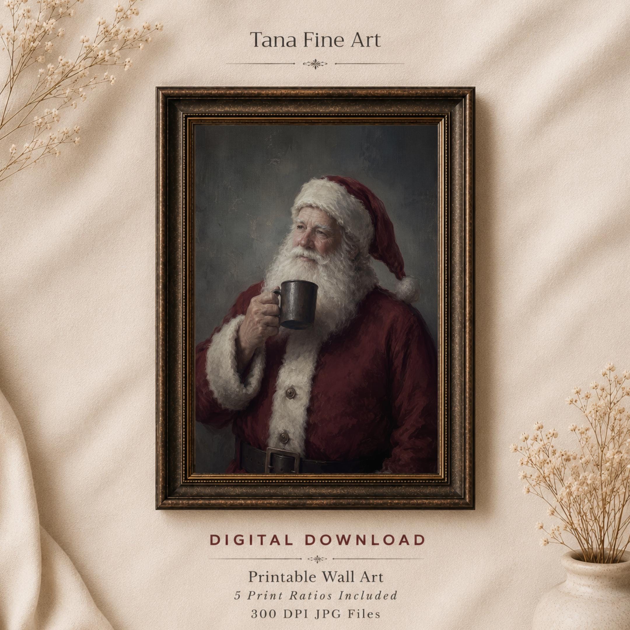 Santa’s Quiet Coffee Moment