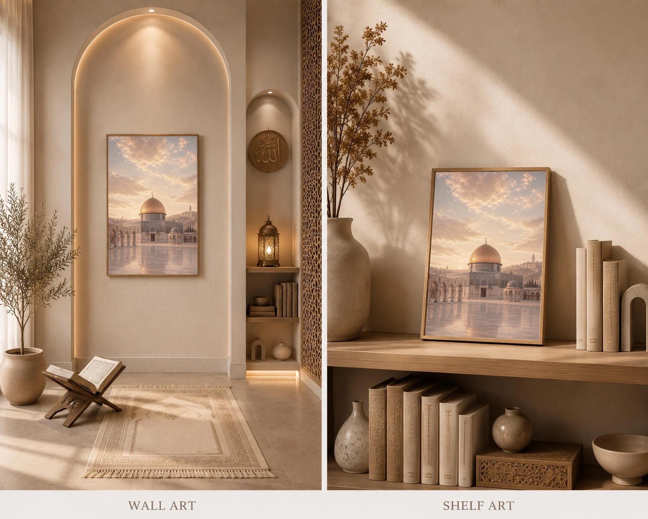 Golden Dome at Sunset — Jerusalem-Inspired Art — image 4