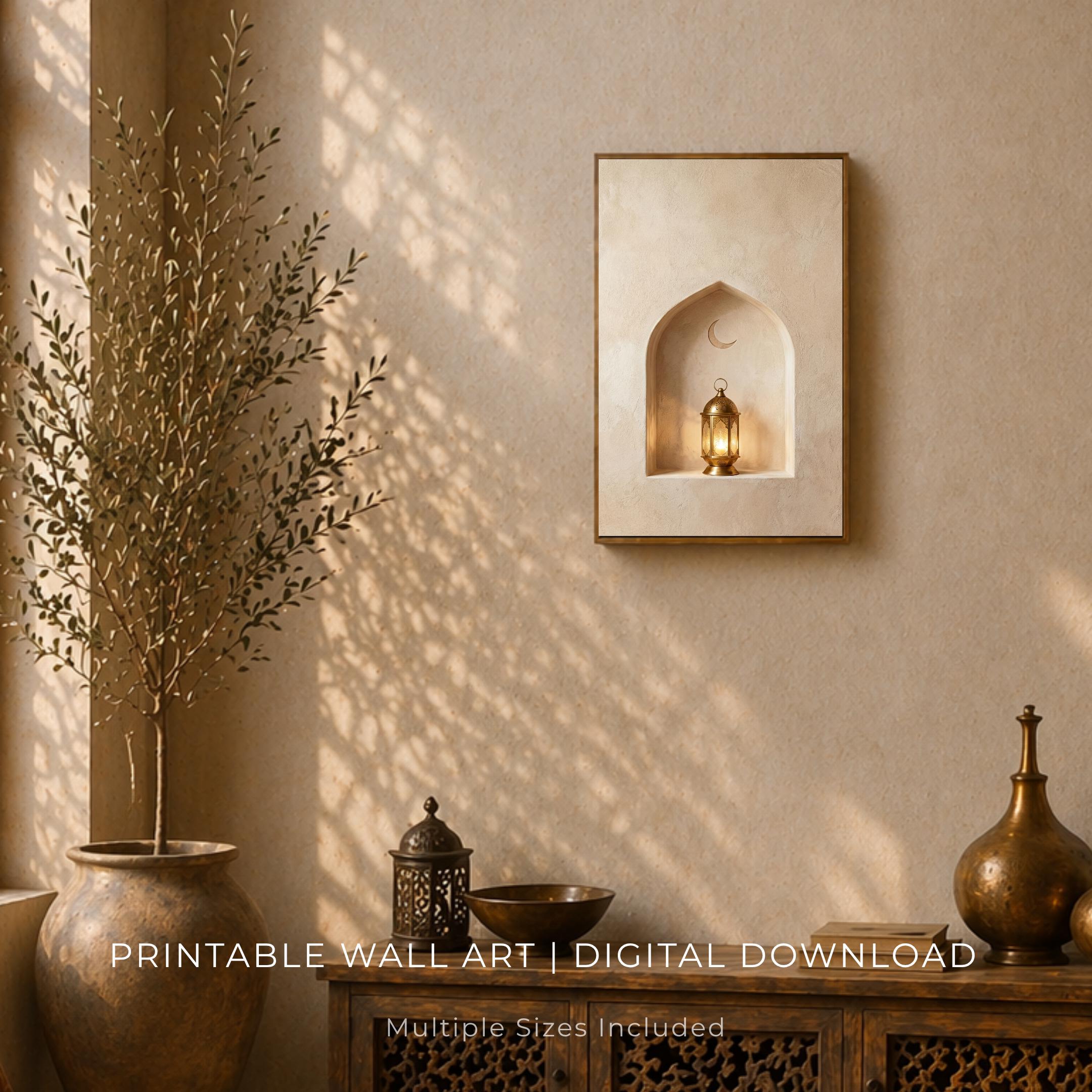 Lantern within a Soft Neutral Arch — image 4