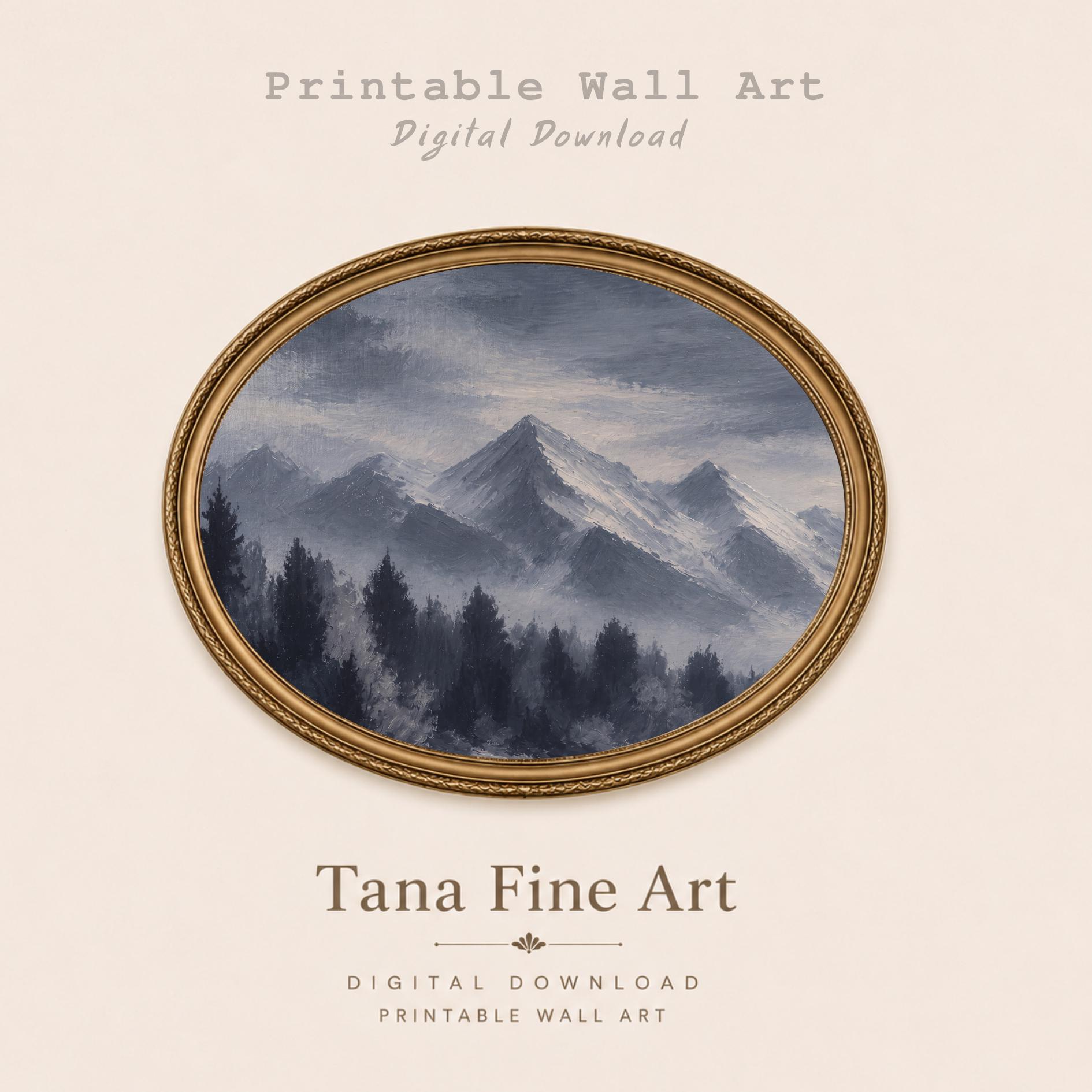 Blue Mountain Peaks above the Pines — image 8