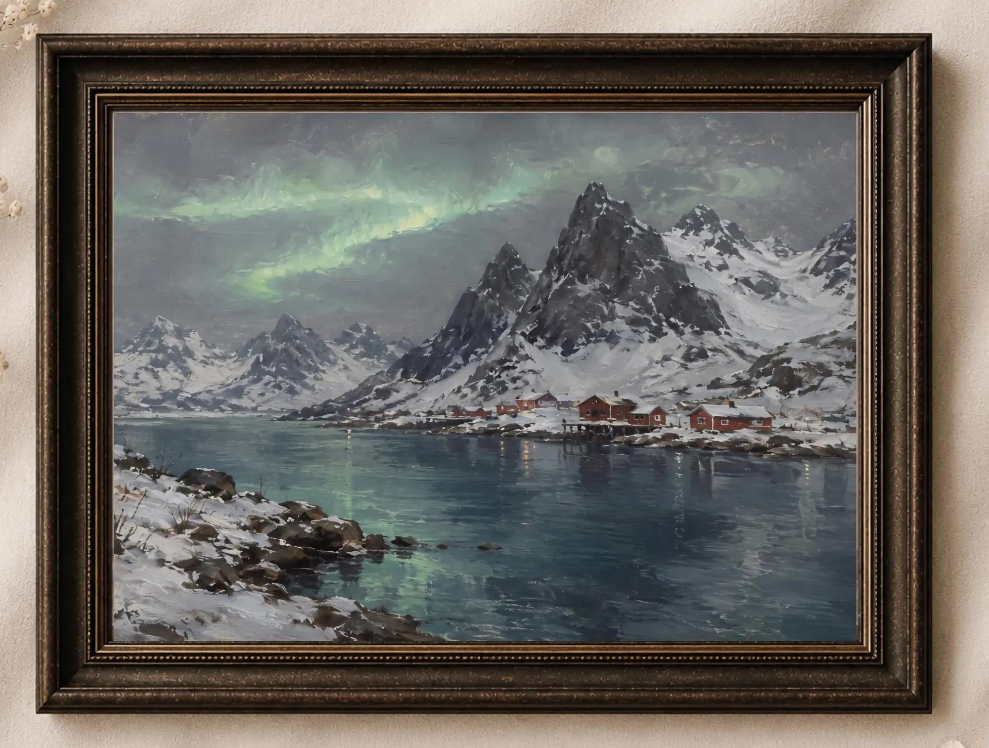 Northern Lights above a Lofoten Fjord — image 2