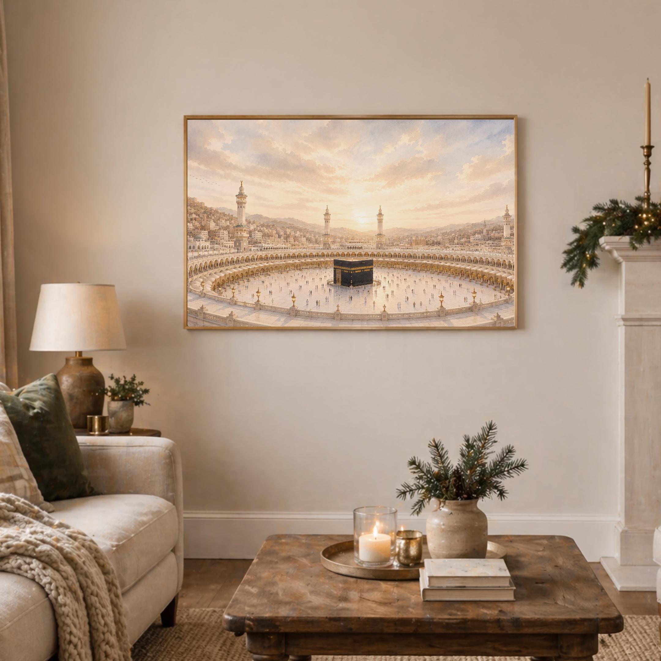 Kaaba TV Art | Islamic Mecca Inspired Art | Samsung The Frame 4K Digital Download — image 4