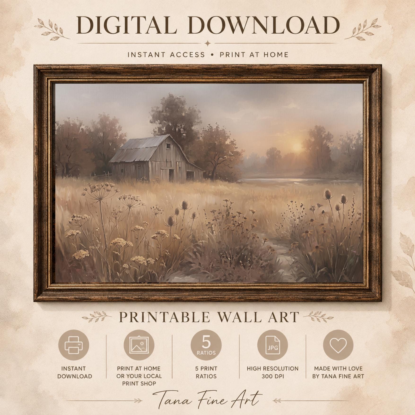 Autumn Cottage Gardens — Set of 9 — image 6