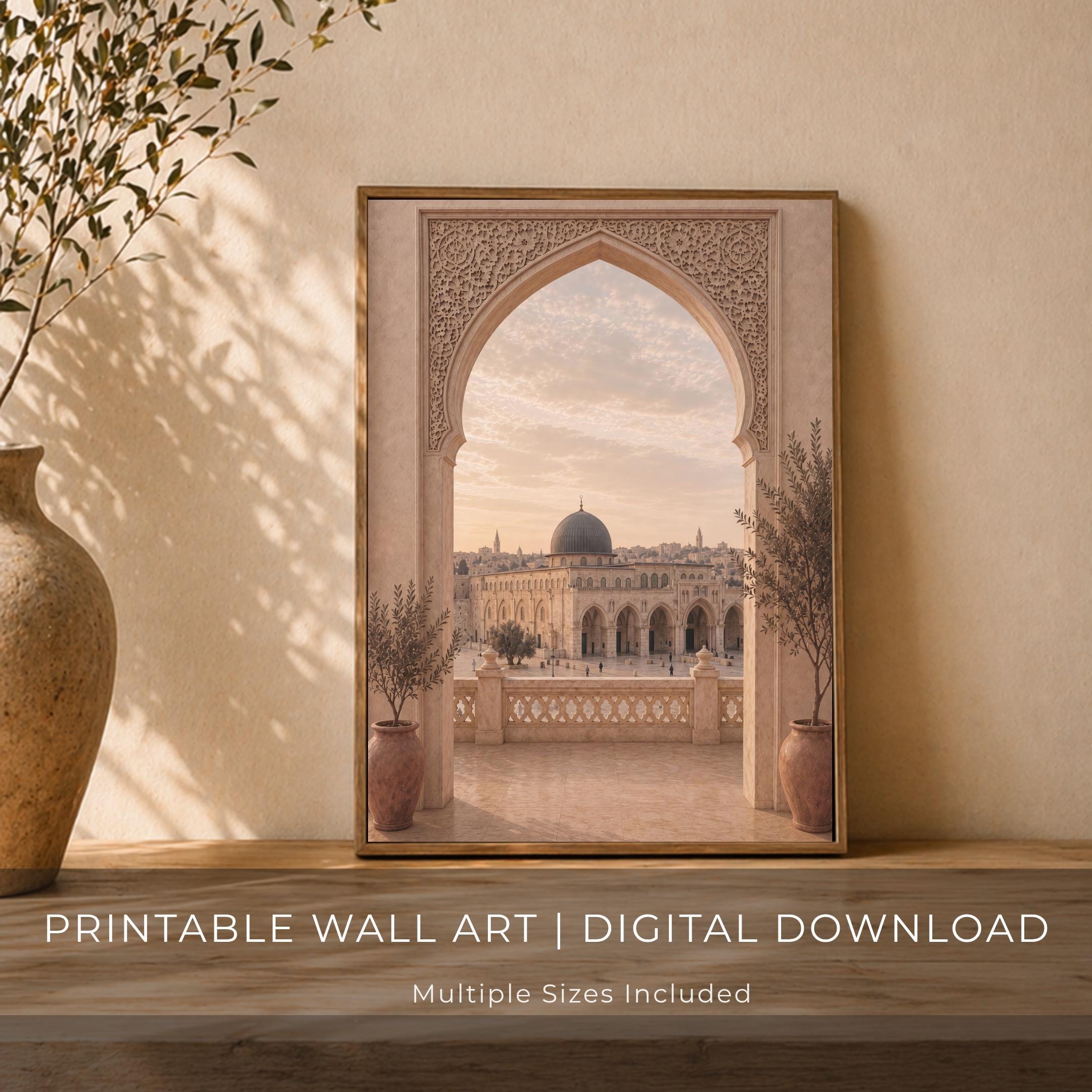 Al Aqsa-Inspired View through the Arch — image 4