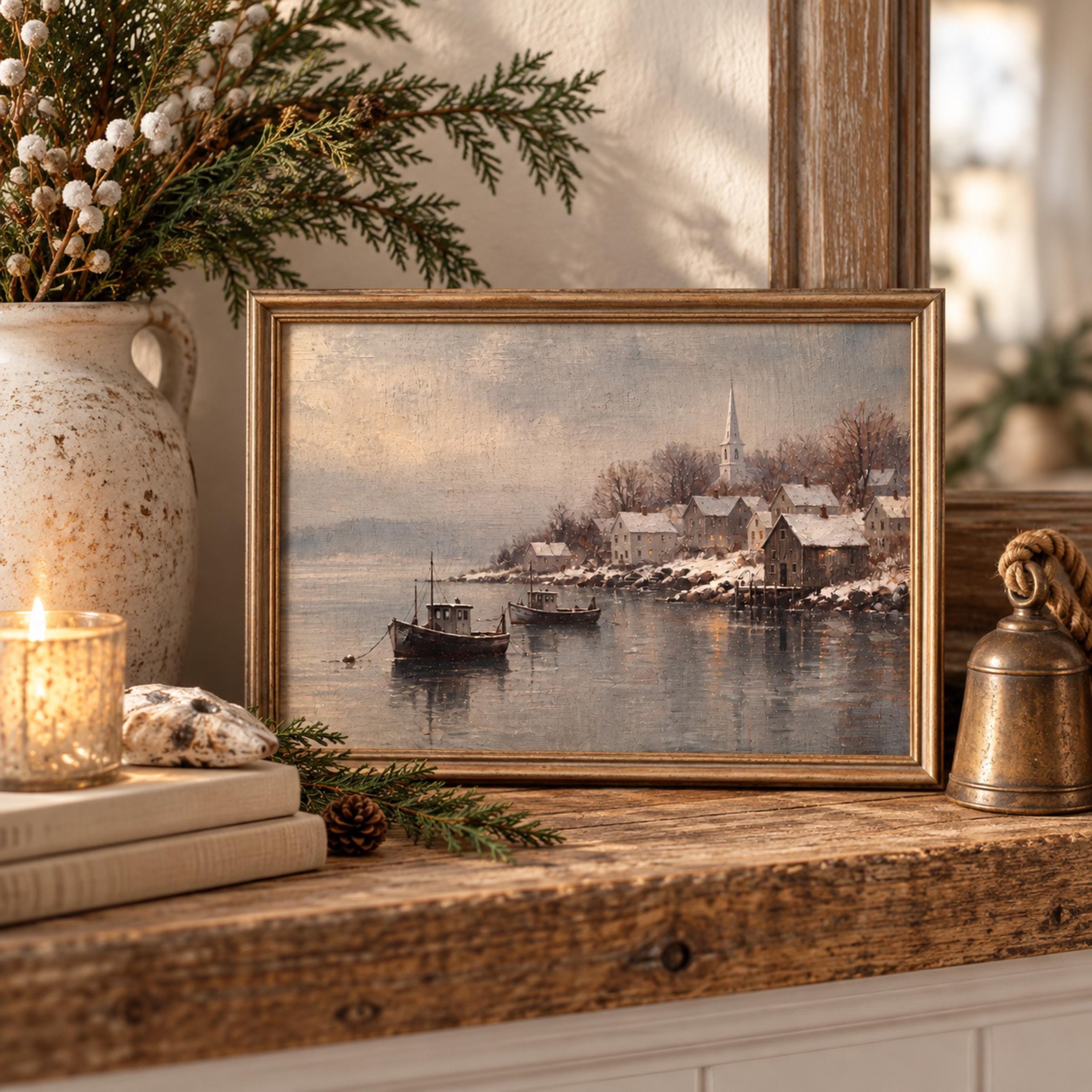 Snow along the Quiet Harbor — image 4
