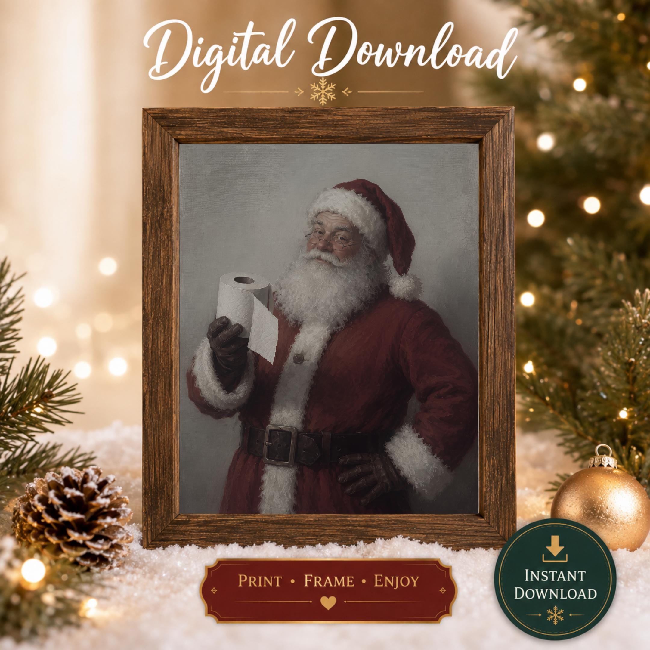 Santa’s Holiday Bathroom Joke — image 5