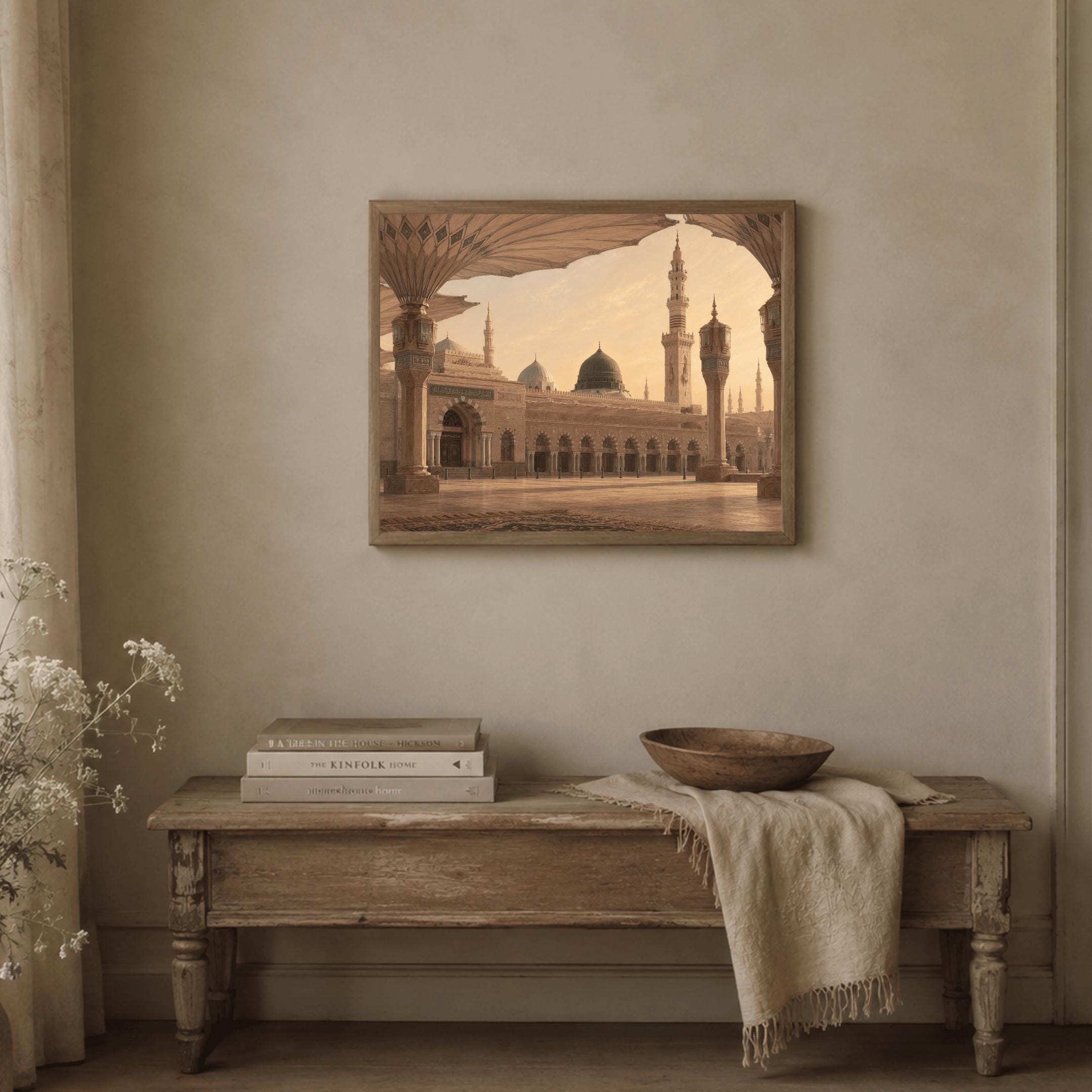 Medina-Inspired Courtyard in Golden Light — image 4