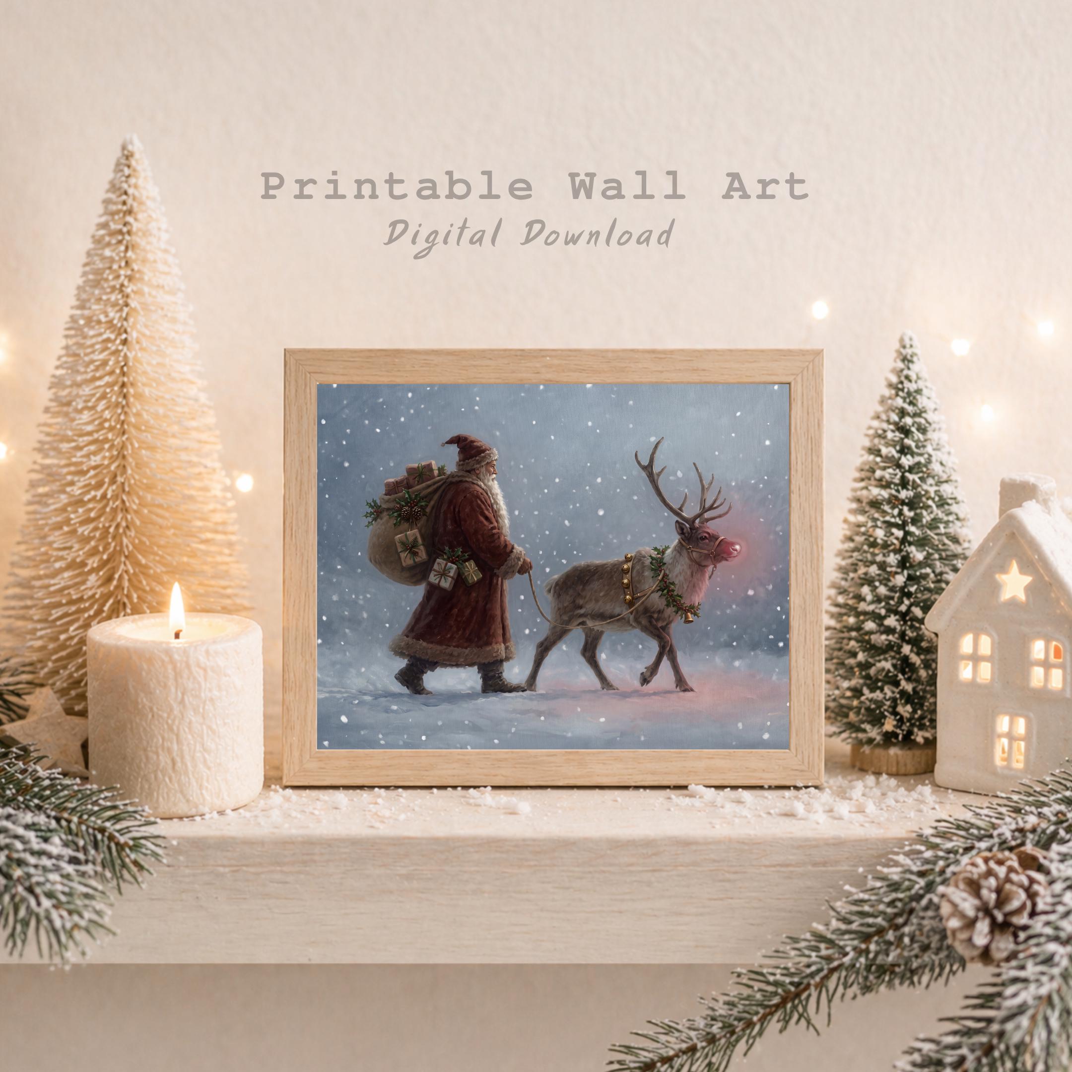 Santa & the Festive Reindeer on Their Way — image 8