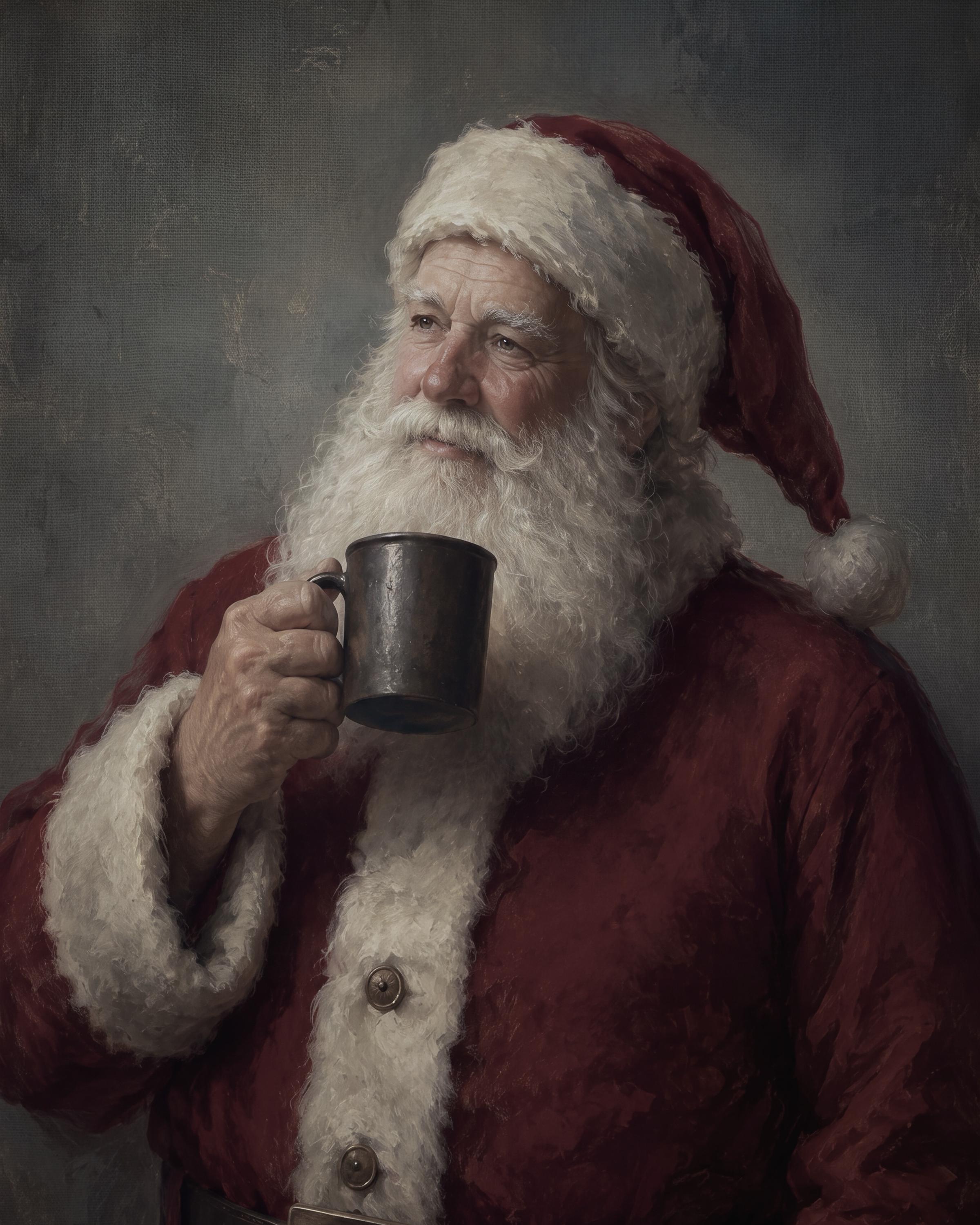 Santa’s Quiet Coffee Moment — image 2