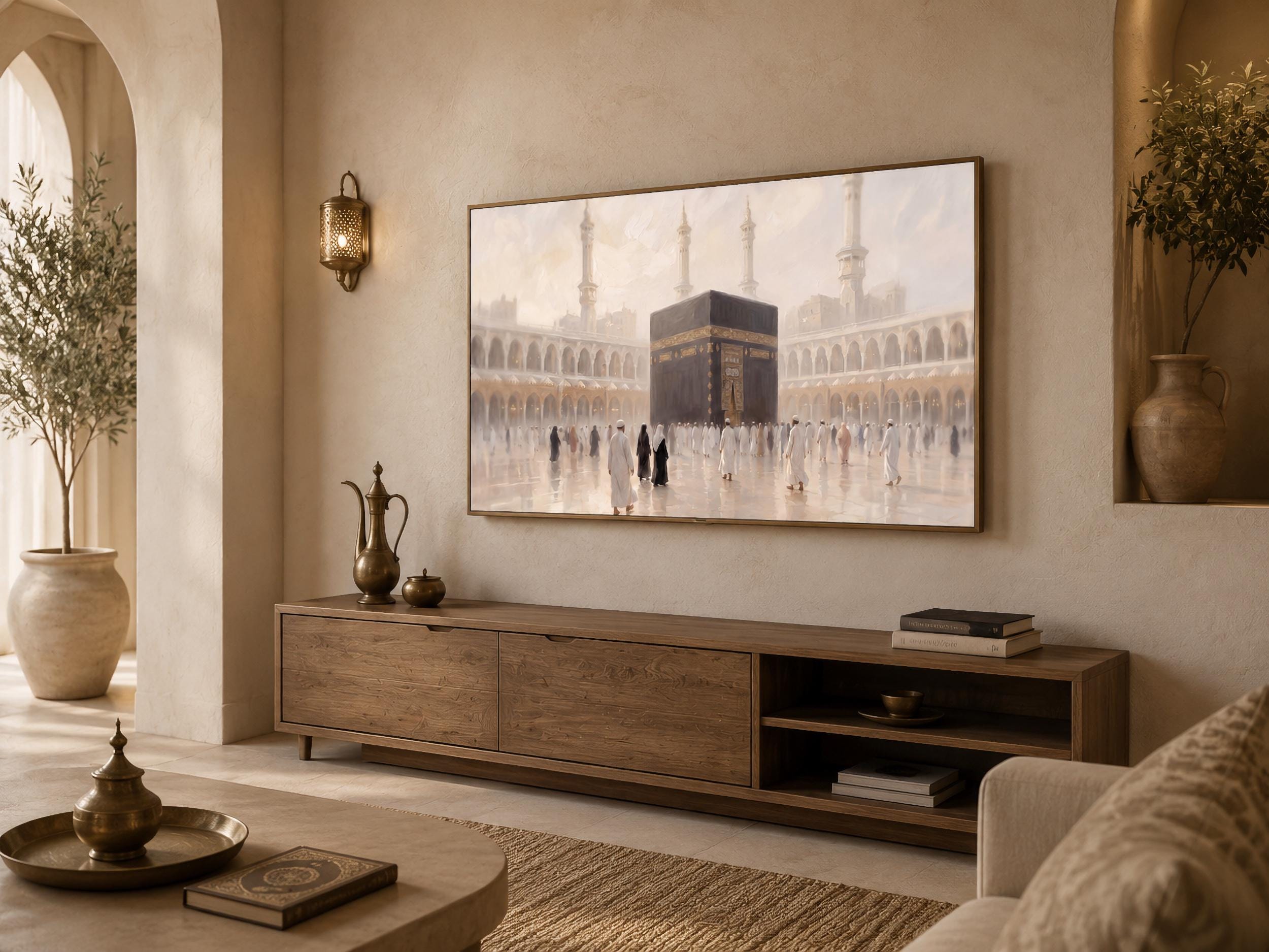 Islamic Kaaba Frame TV Art, Islamic Mecca Home Decor (Digital Download) — image 2
