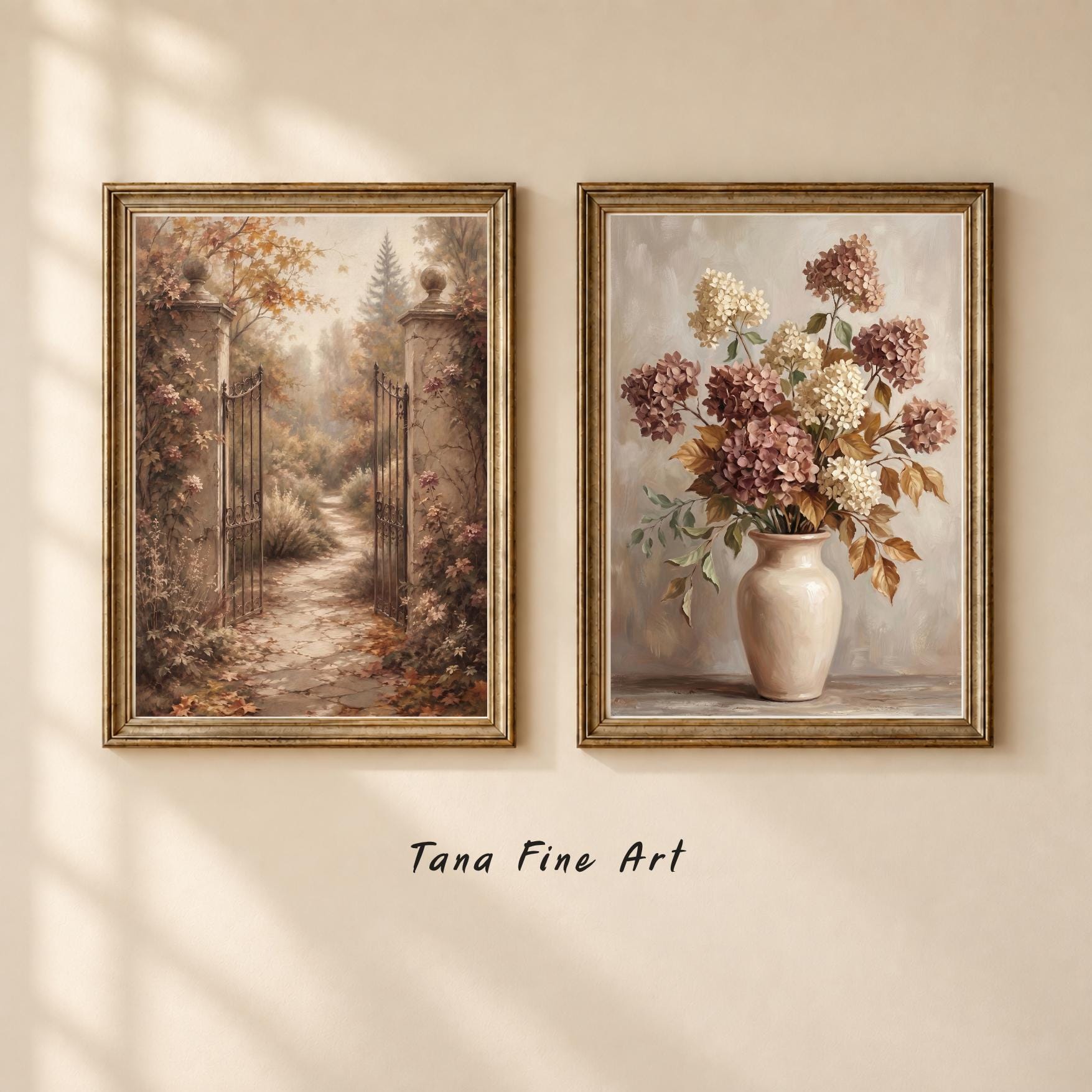 Autumn Cottage Gardens — Set of 9 — image 2