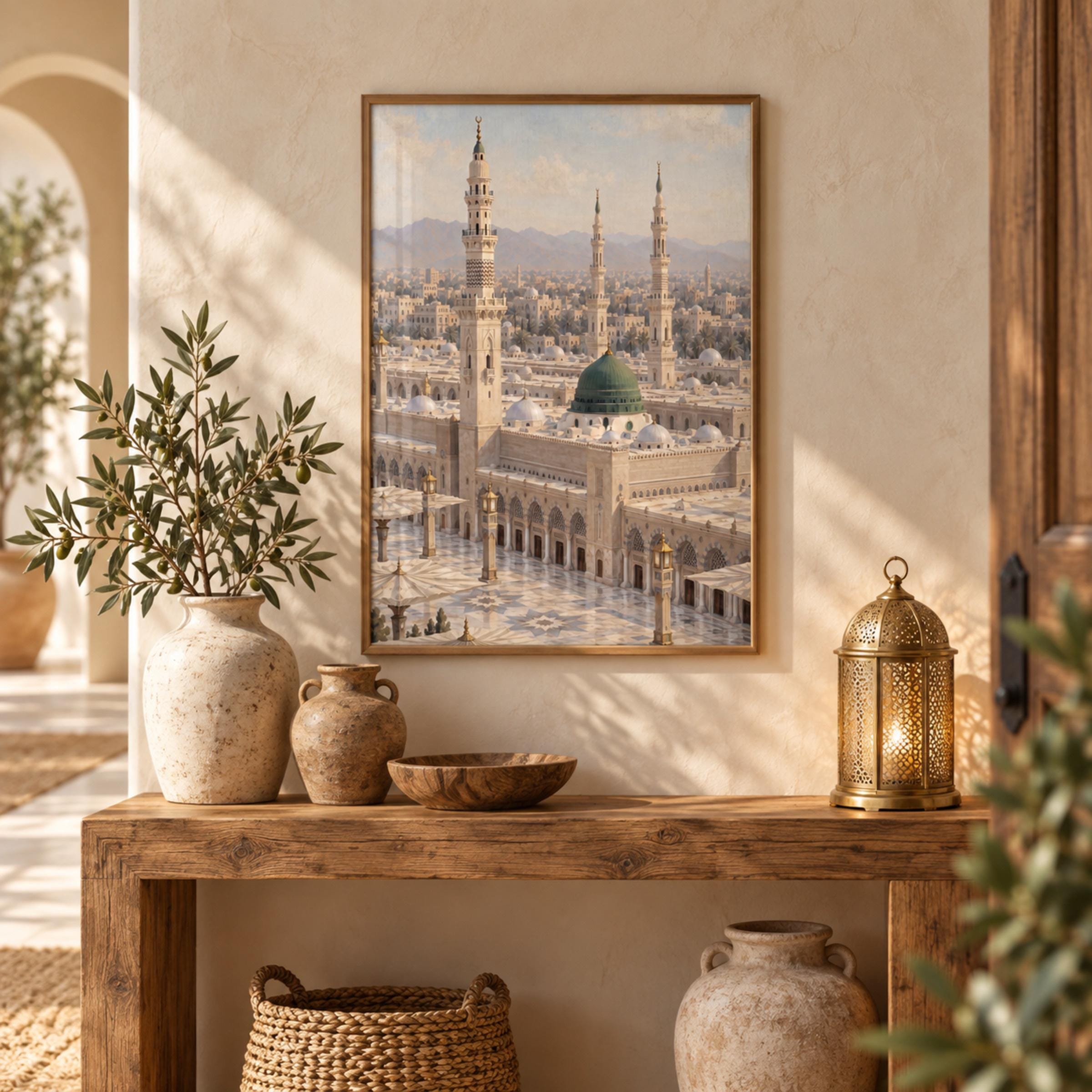 Medina Mosque & Mountain Horizon — image 4