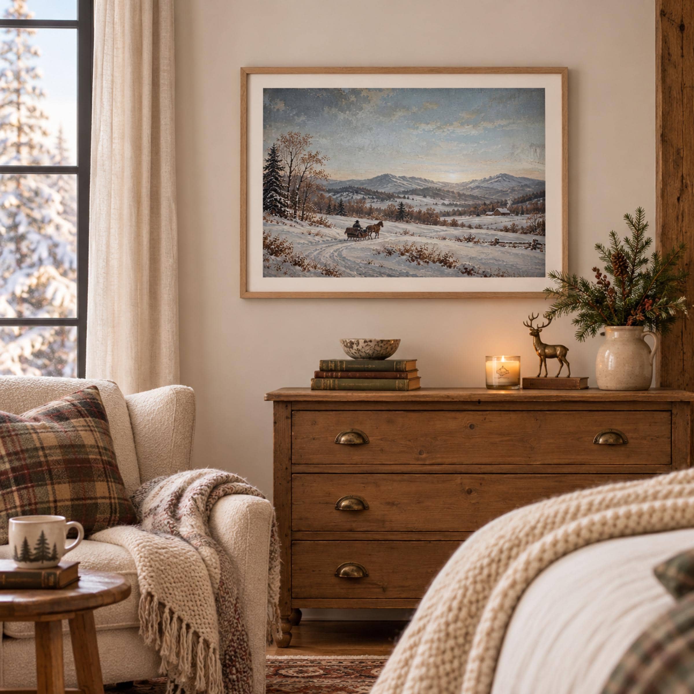 Sleigh Journey through the Winter Valley — image 3