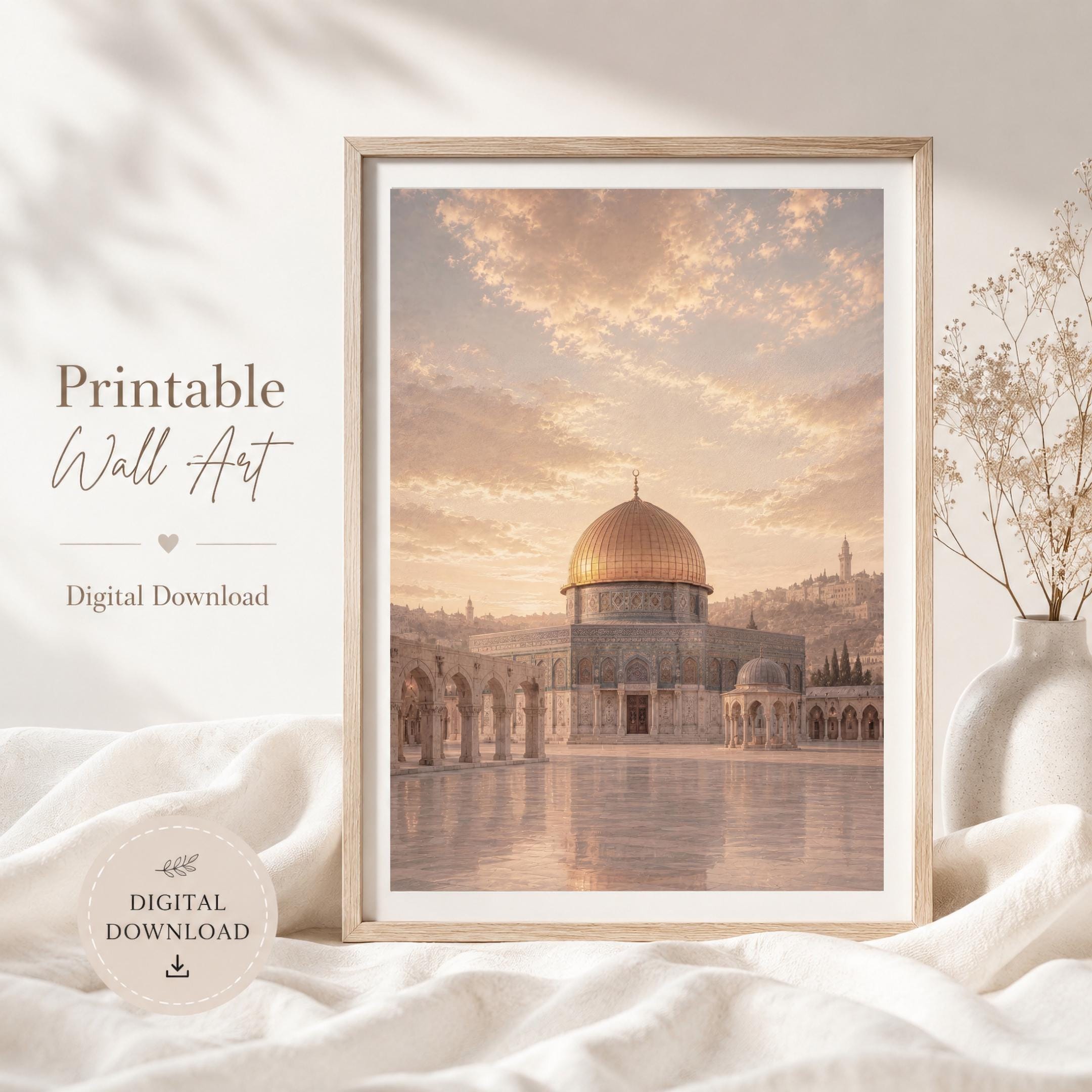 Golden Dome at Sunset — Jerusalem-Inspired Art — image 7