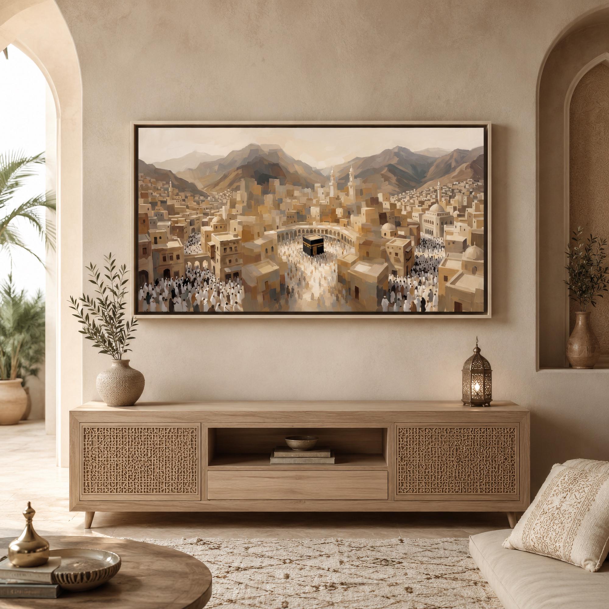 Kaaba Frame TV Art, Mecca Islamic Landscape, Hajj Umrah 4K Screen Display Digital Download — image 4