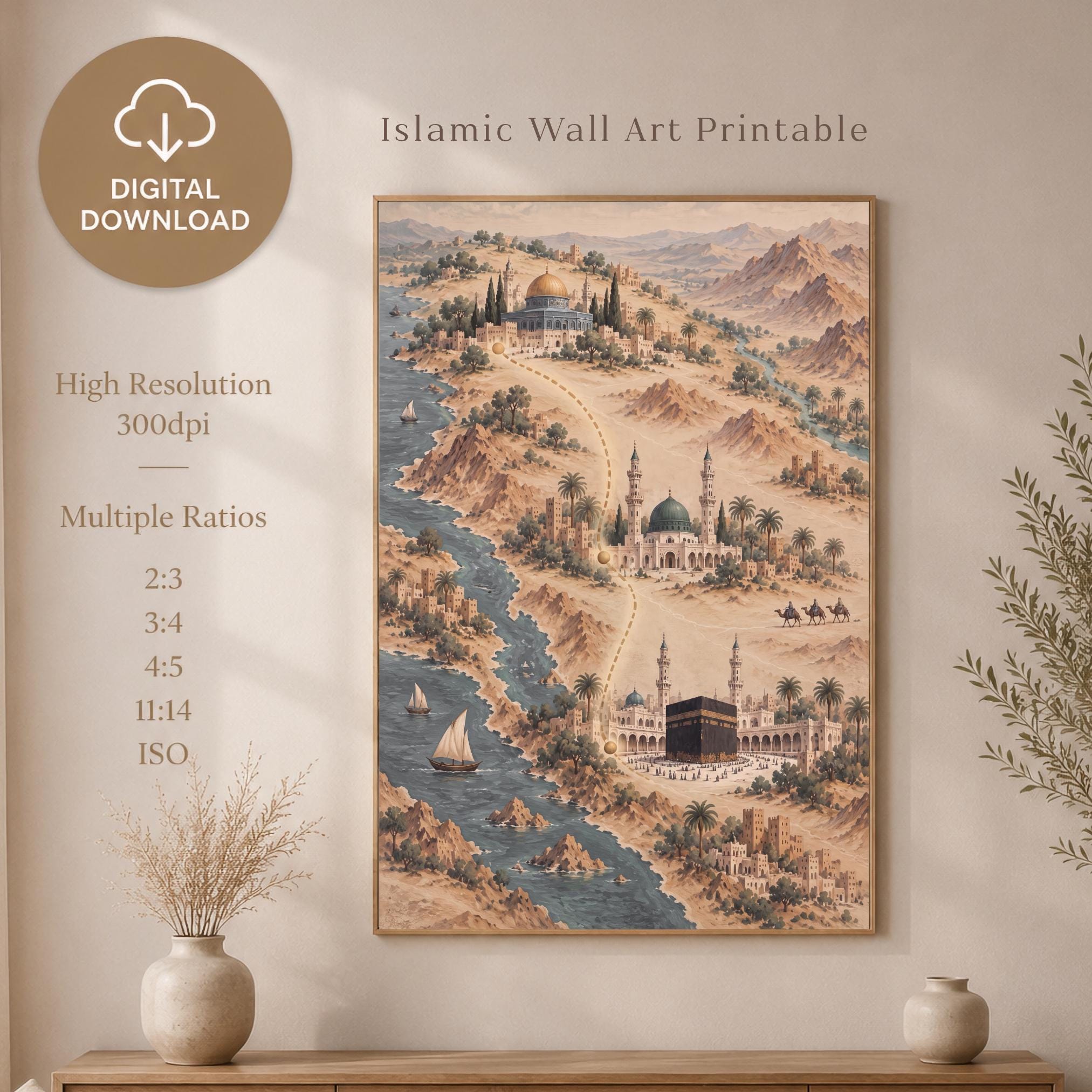 Mecca, Medina & Jerusalem — Illustrated Journey — image 6