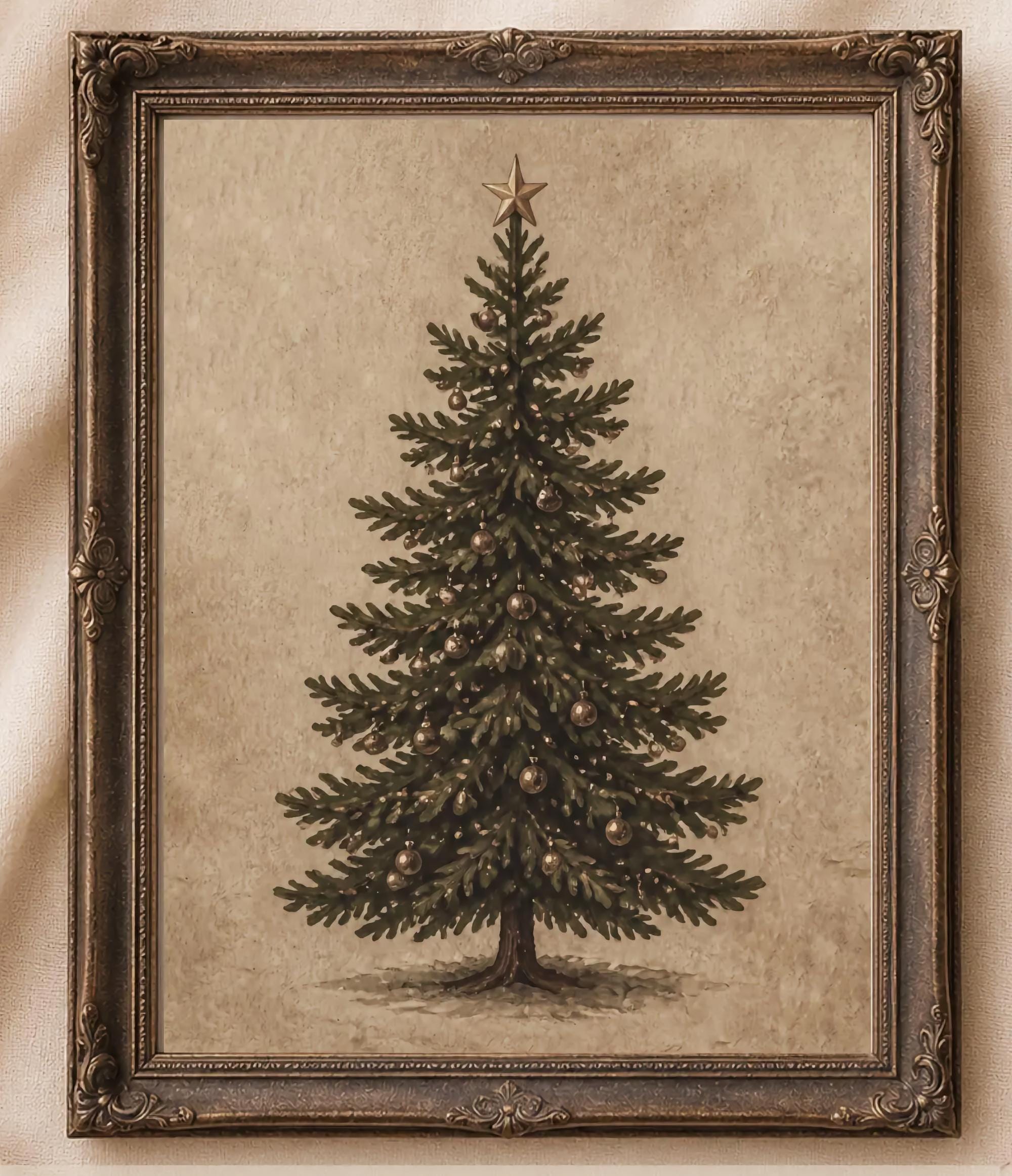 Evergreen Christmas Tree Study — image 2