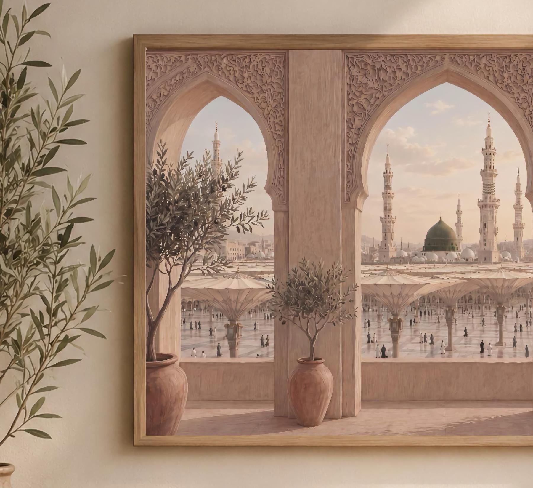 Olive Trees & Medina Courtyard Arches — image 2
