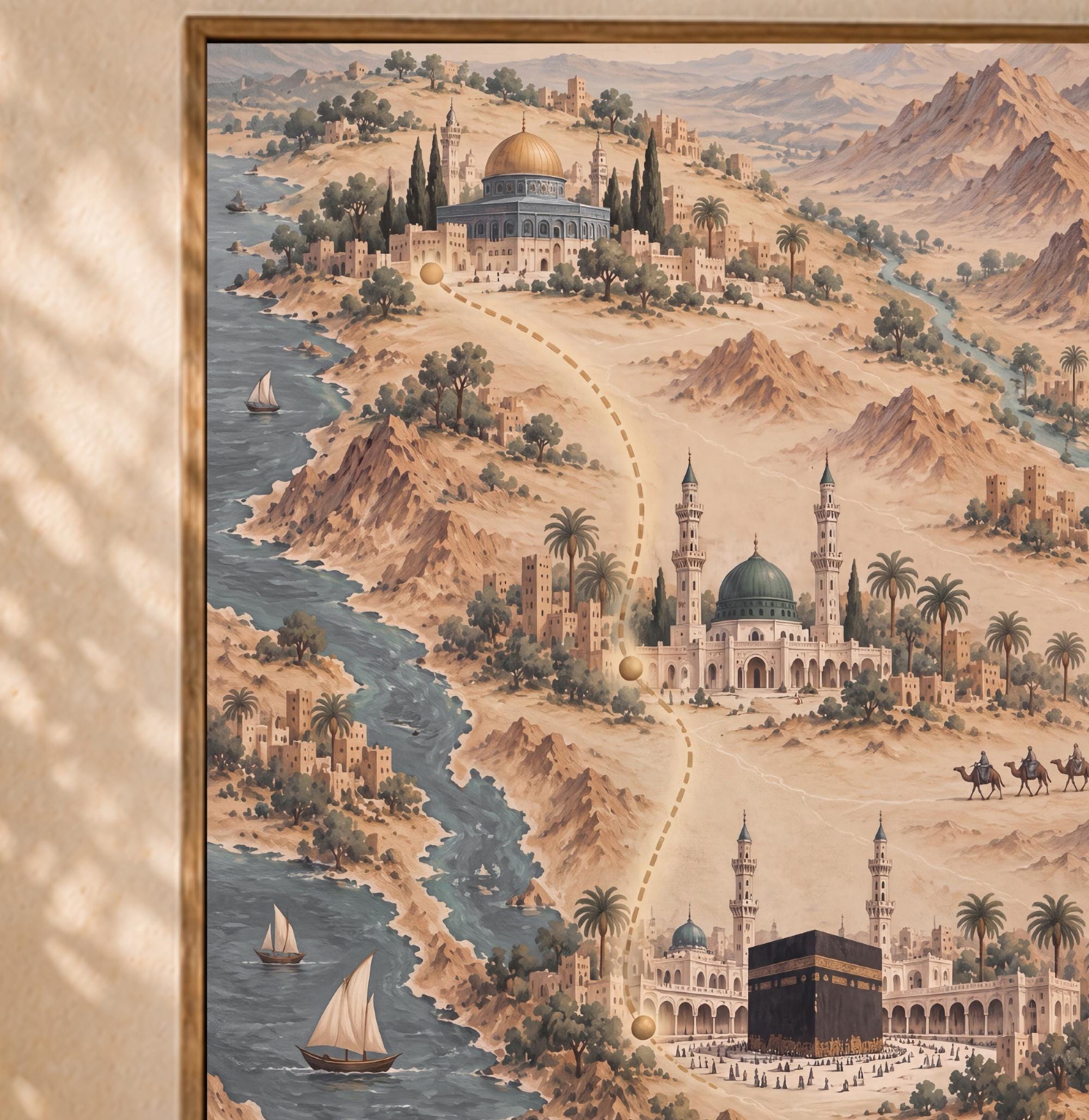 Mecca, Medina & Jerusalem — Illustrated Journey — image 2