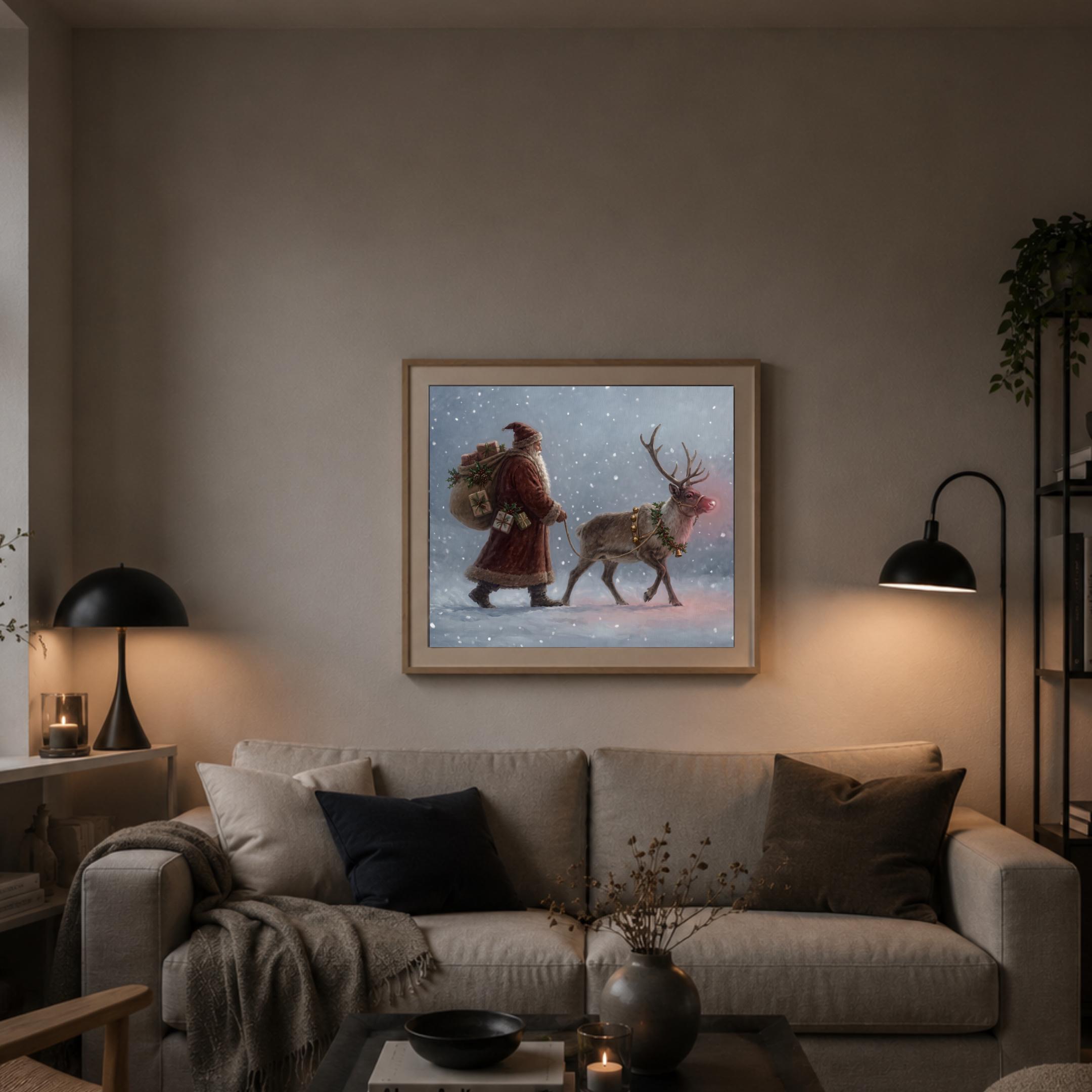 Santa & the Festive Reindeer on Their Way — image 6