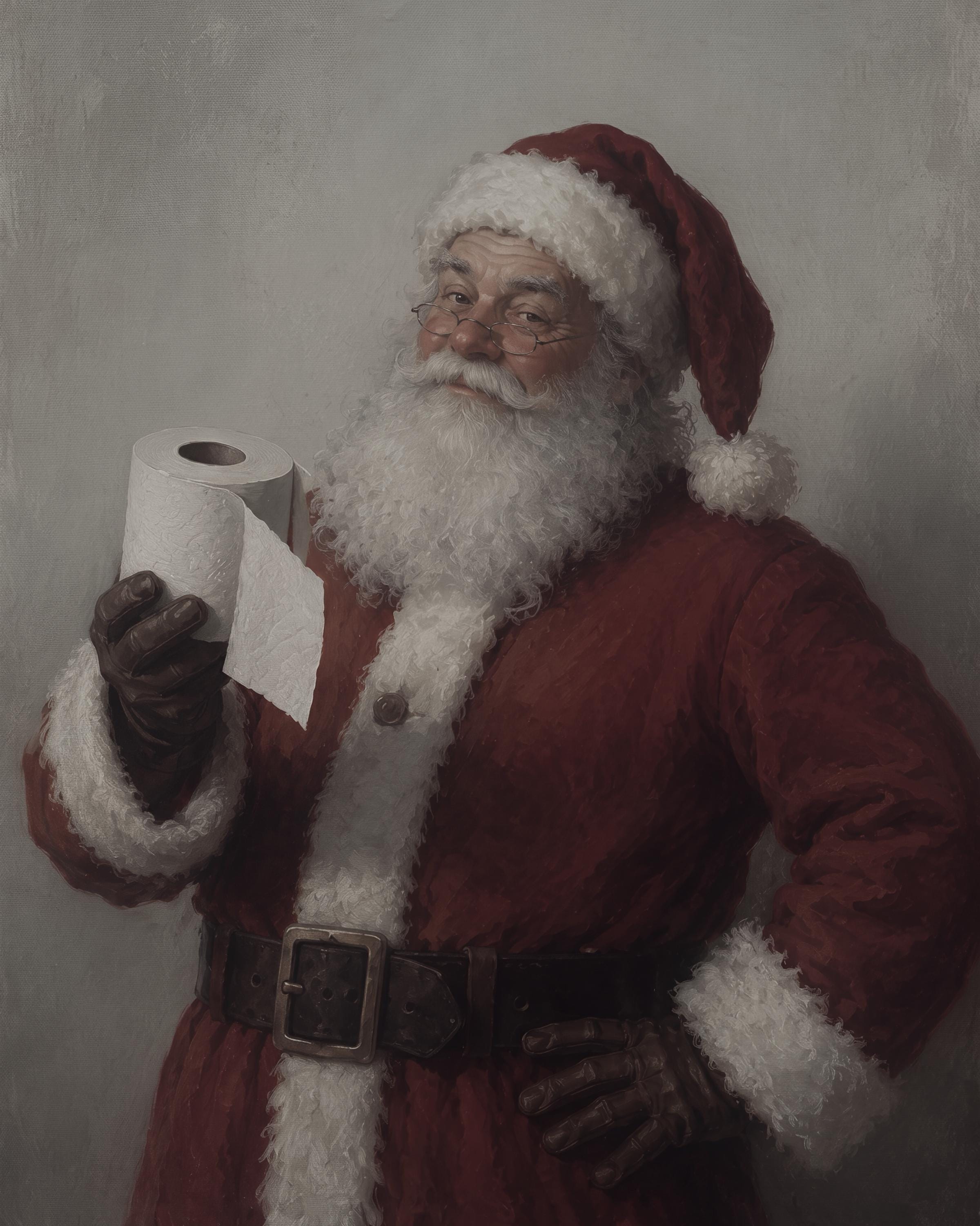 Santa’s Holiday Bathroom Joke — image 2