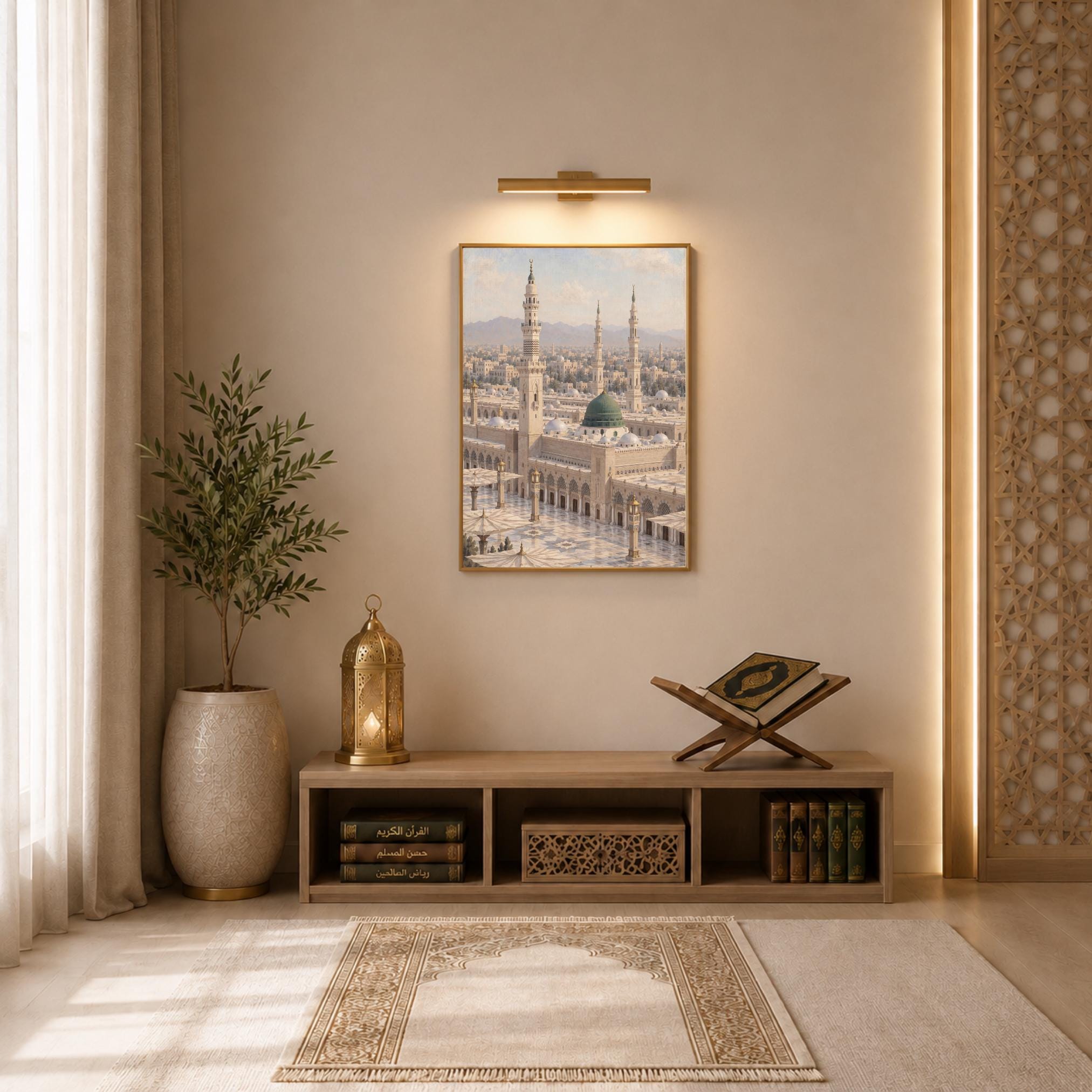 Medina Mosque & Mountain Horizon — image 6
