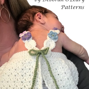 Vestidos de bebe tejidos a gancho top