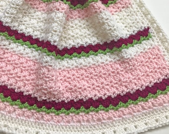 Crochet Baby Blanket Pattern - EASY CROCHET pattern - Crochet Patterns by Deborah O'Leary - English Only