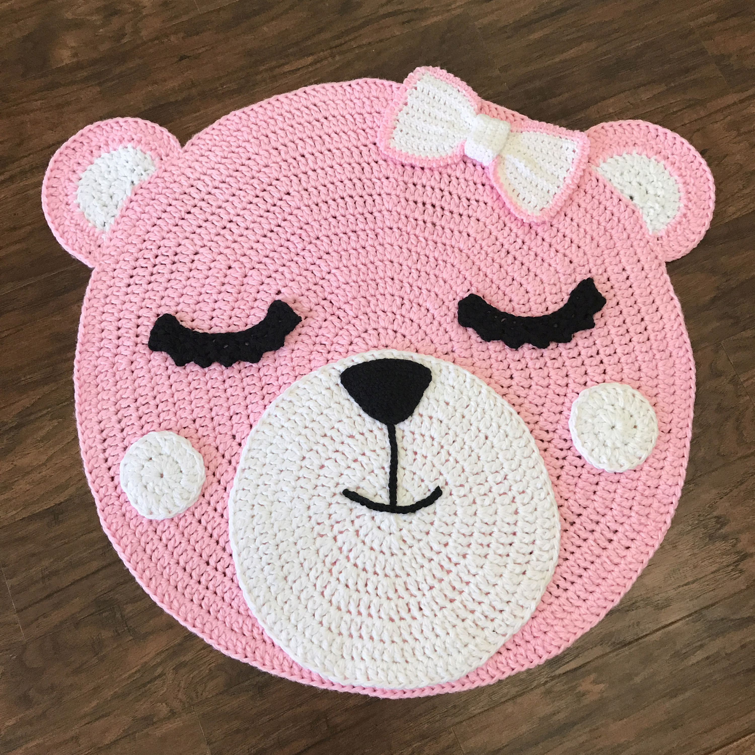 Crochet Bear Rug PATTERN – Nursery Decor, Little Bears (PDF Pattern) - Etsy