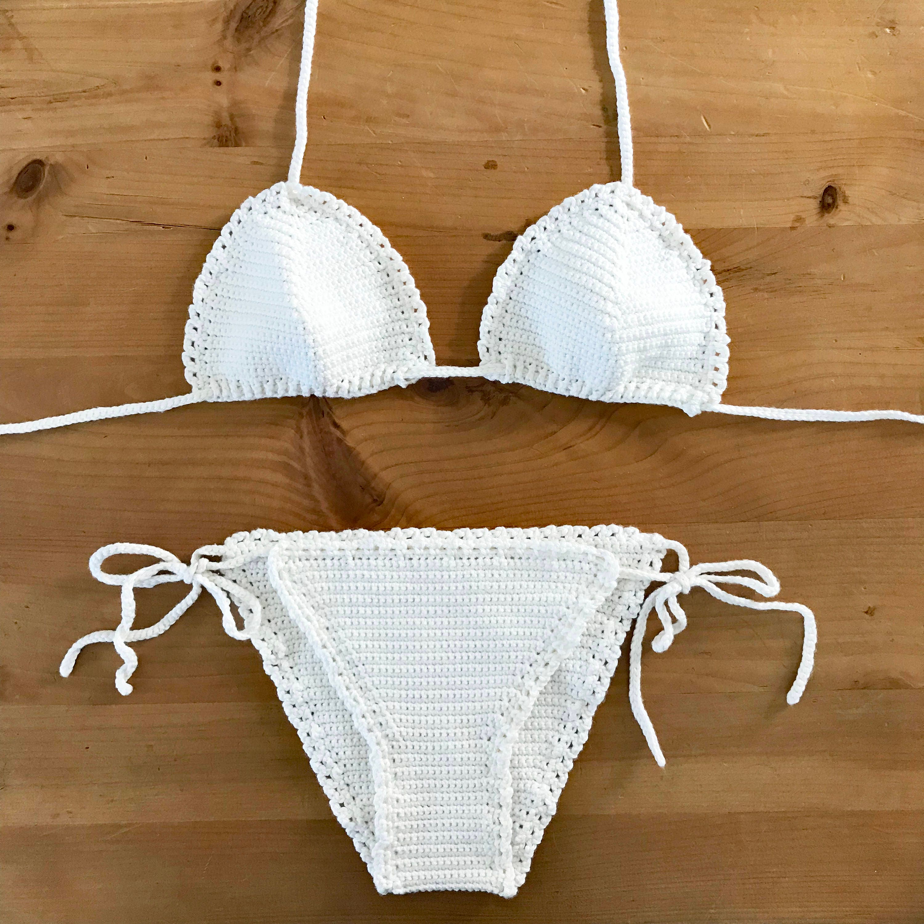 Boho Swim Crochet Bikinis For Bathing Suit Season Crochet Bikini Hot Sex Picture