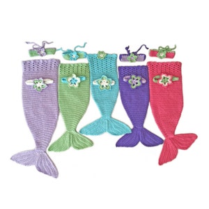 Crochet Mermaid Tail Pattern English Only image 3