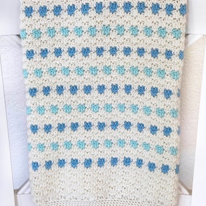 Crochet Baby Blanket Pattern - Prairie Baby Blanket - Easy Crochet Pattern by Deborah O&#39;Leary Patterns - English Only