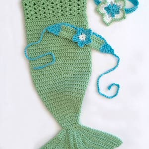 Crochet Mermaid Tail Pattern English Only image 6