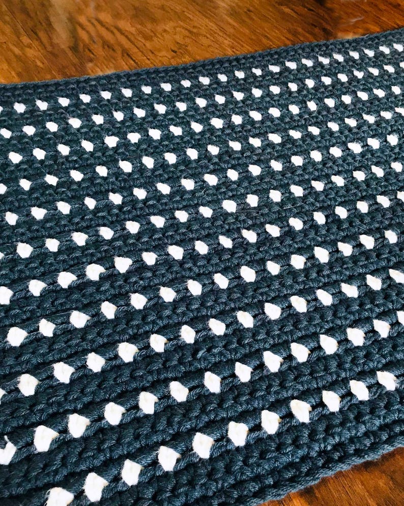 Modèle de tapis et de napperon au crochet Modèle facile Fils volumineux Tapis et napperon Denver Deborah O'Leary Patterns En anglais uniquement image 9