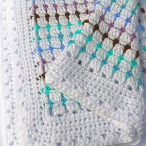 Crochet Baby Blanket Pattern - Easy Crochet Patterns by Deborah O'Leary - English Only