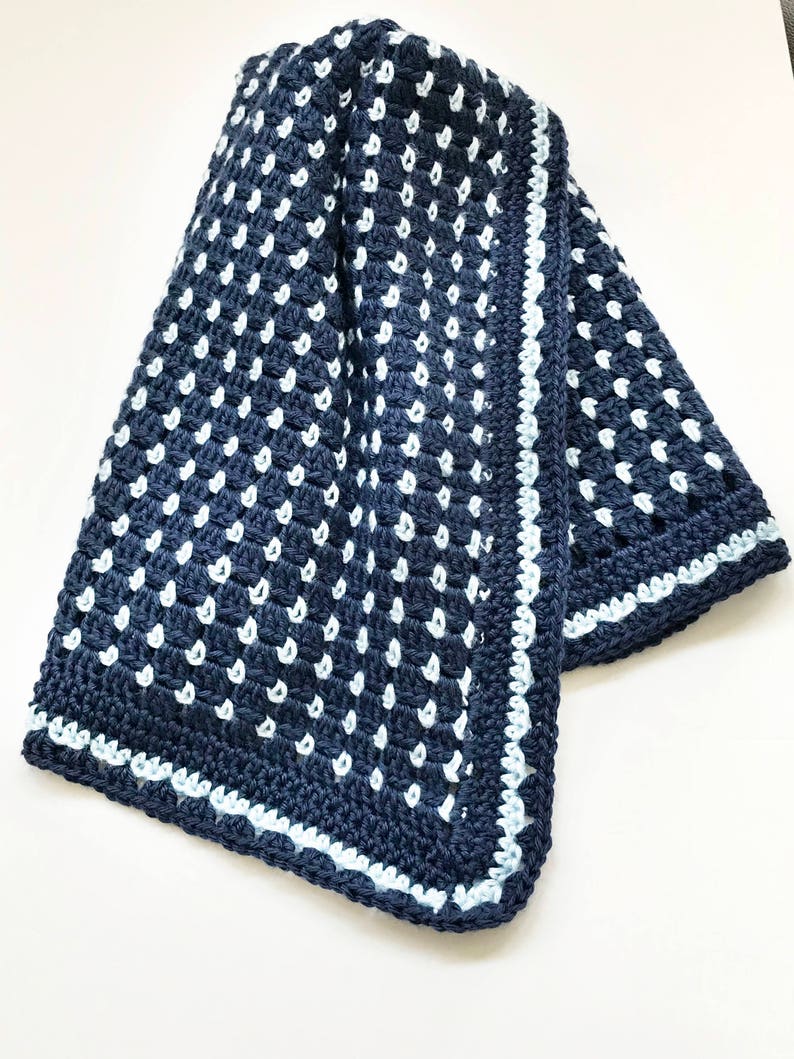 Crochet Baby Blanket Pattern Easy Crochet Patterns by Deborah O'Leary English Only image 5